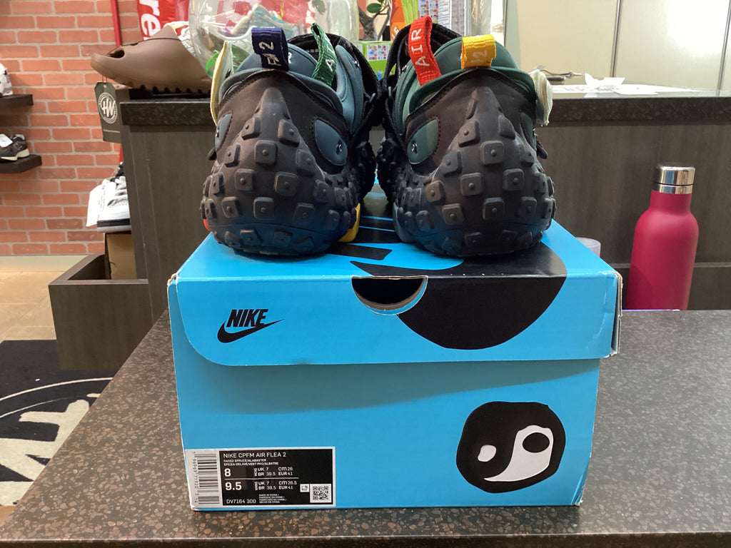 Nike CPFM Air Flea 2 “Faded Spruce” Preowned Size 8