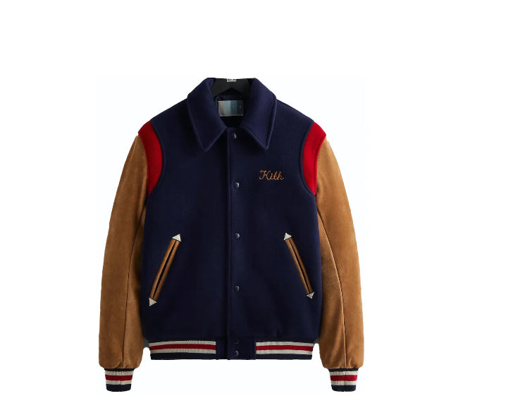 Kith Varsity wool Coach Jacket