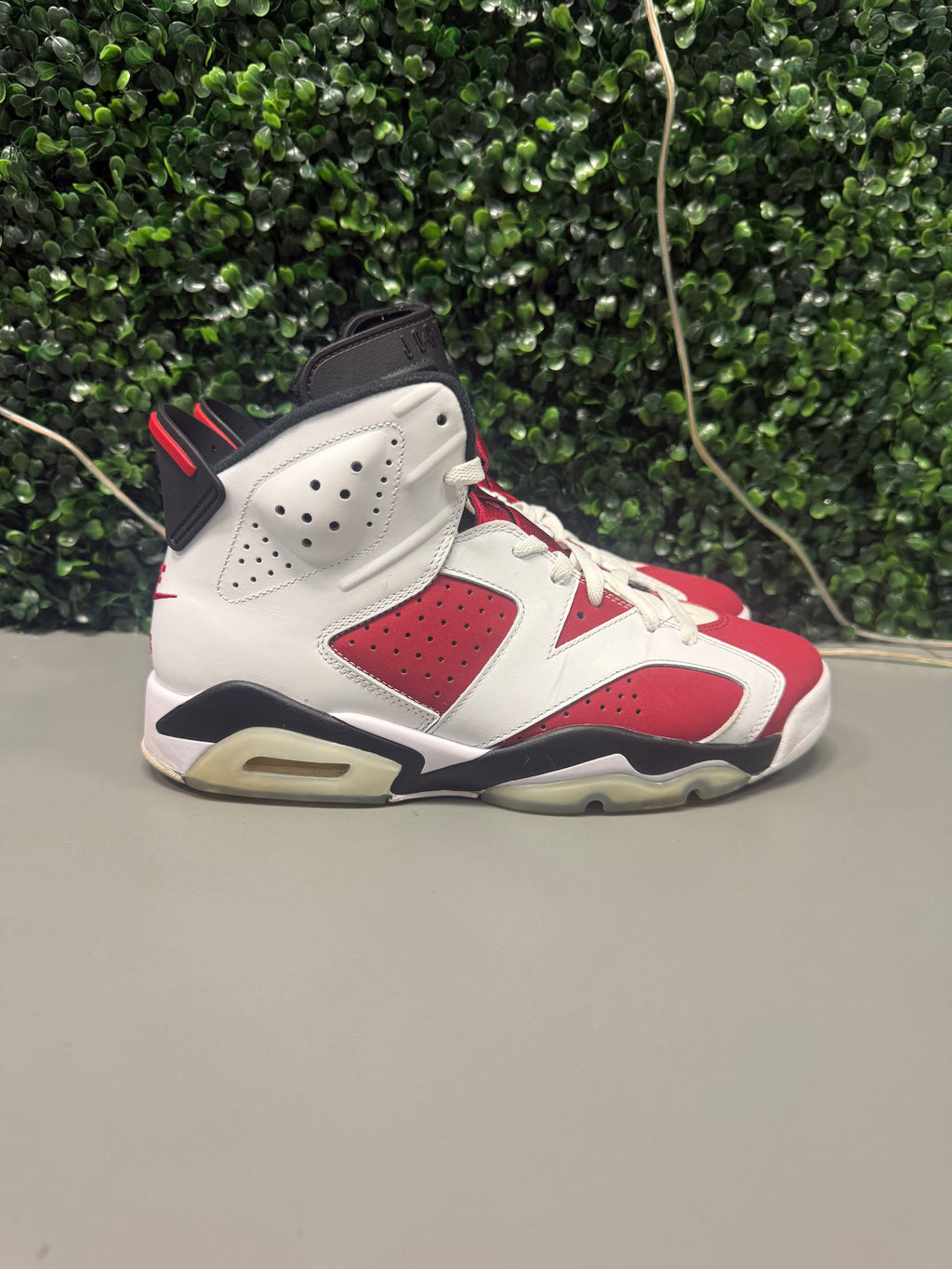 Jordan 6 "Carmine" Size 9 Preowned