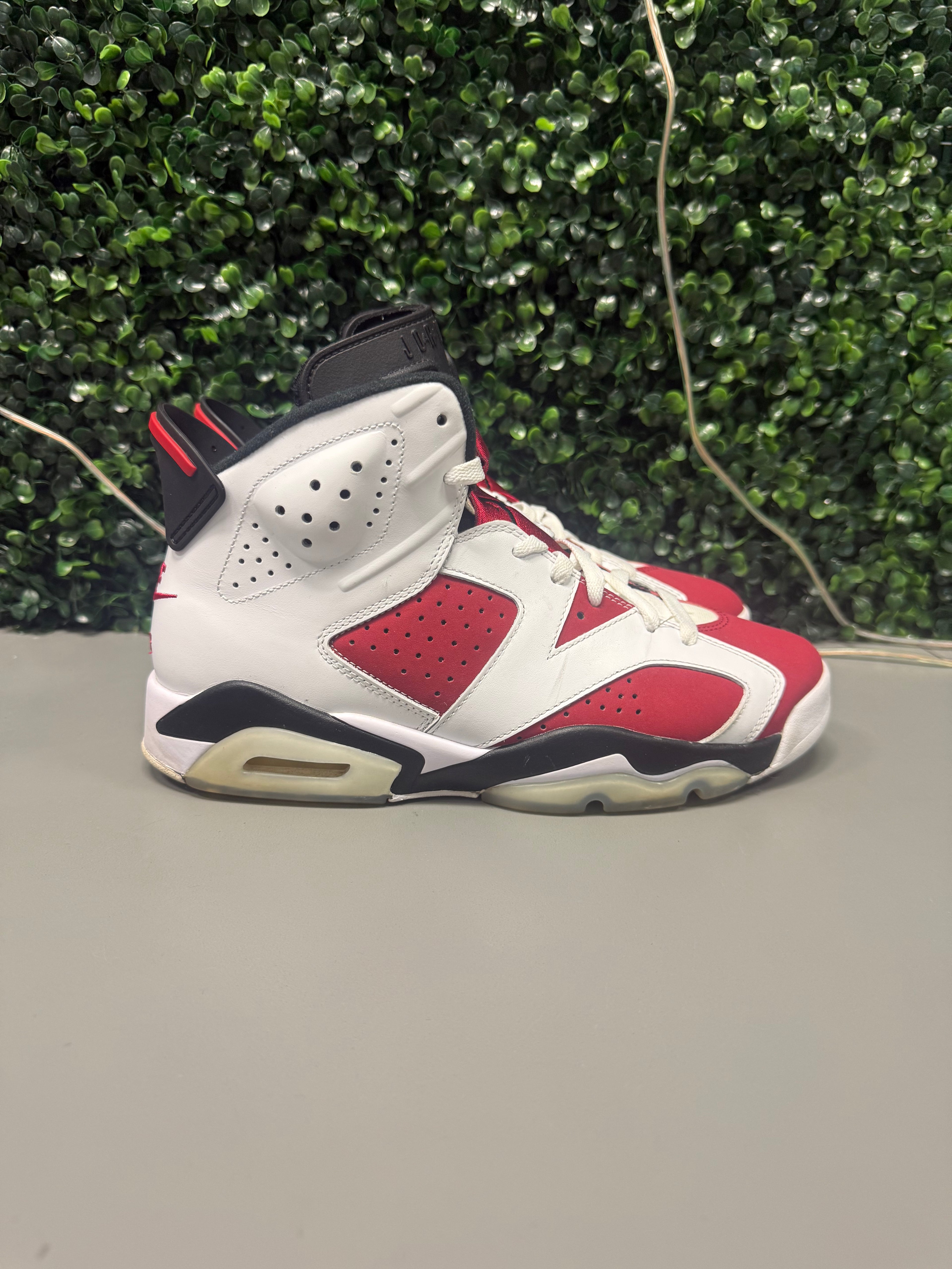 Jordan 6 "Carmine" Size 9 Preowned