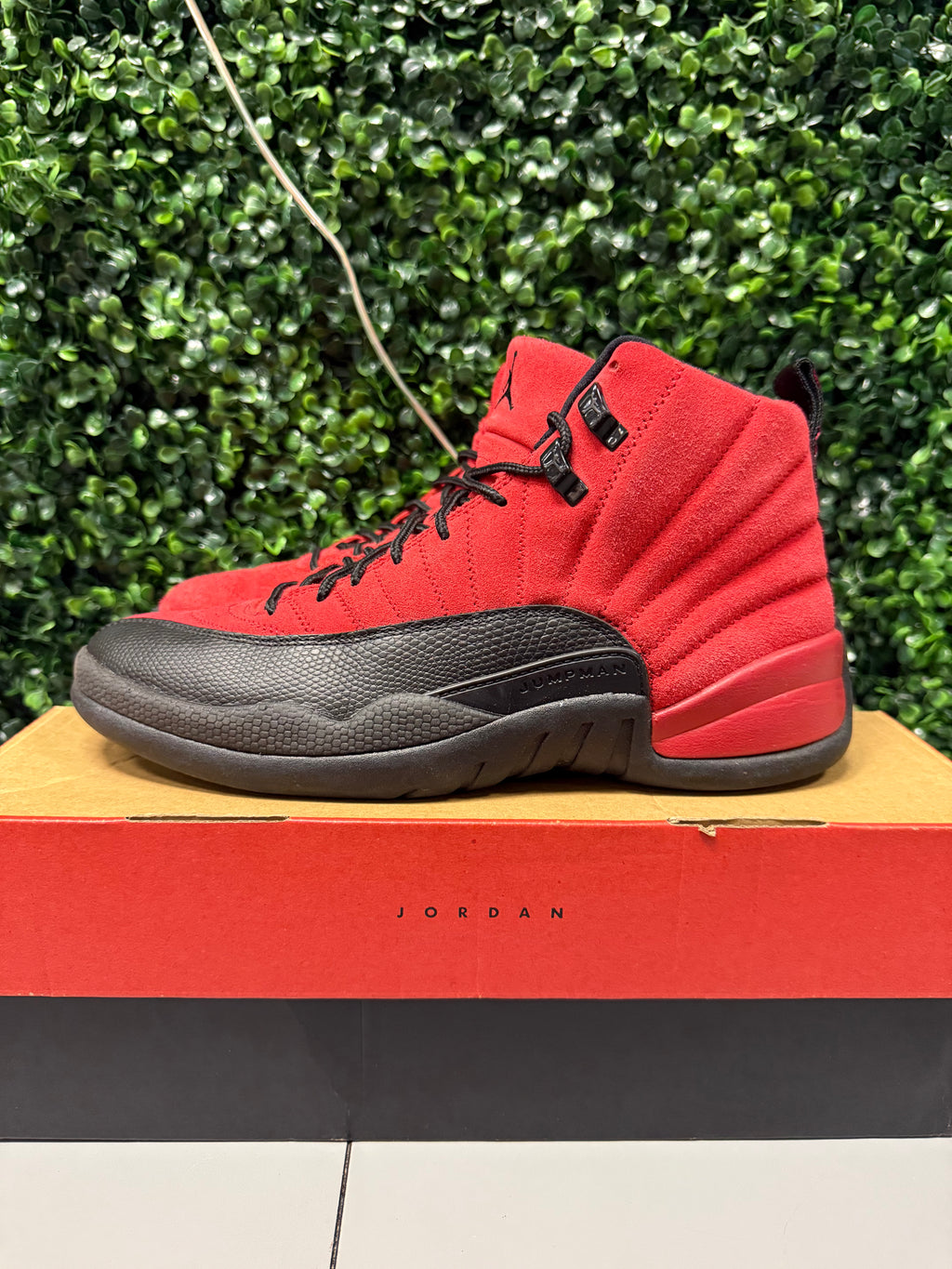 Jordan 12 "Reverse Flu Game" Size 9.5 Preowned