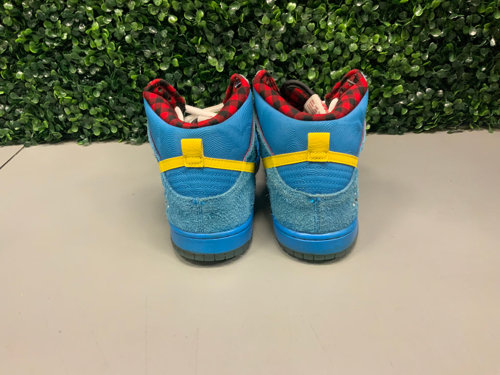 Nike SB Dunk High “Familia Blue Ox” Size 8.5 Preowned