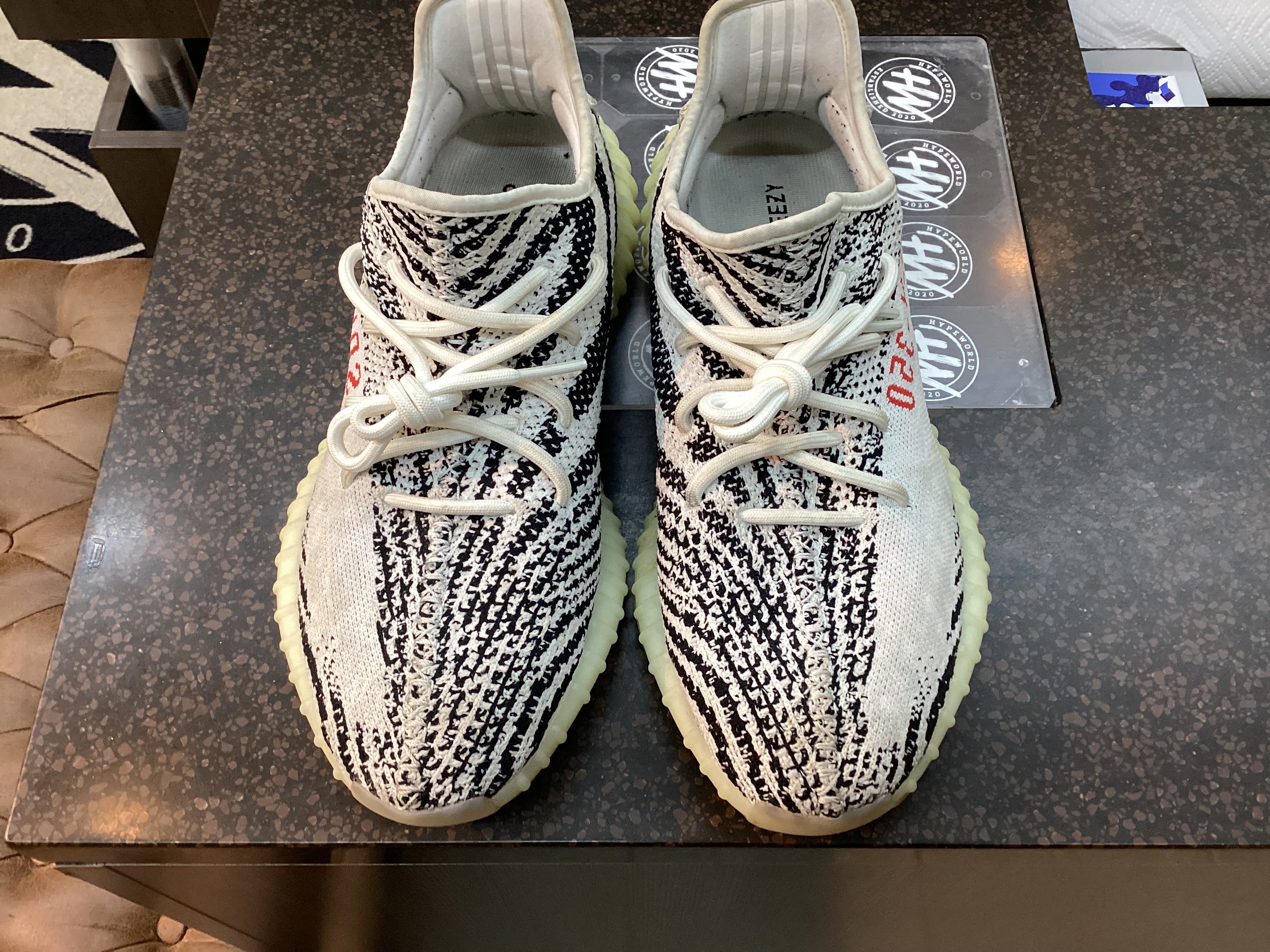 Yeezy 350 “Zebra” Preowned Size 11 No Box