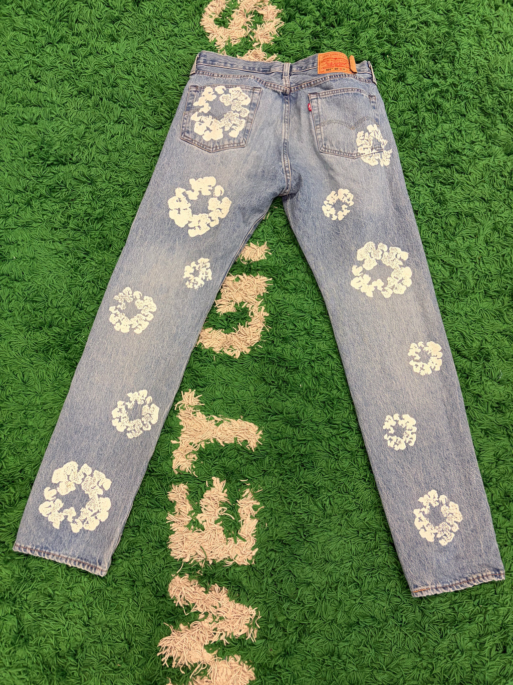 Denim Tears x Levi's Cotton Wreath Jean Light Wash "W34 X L34"
