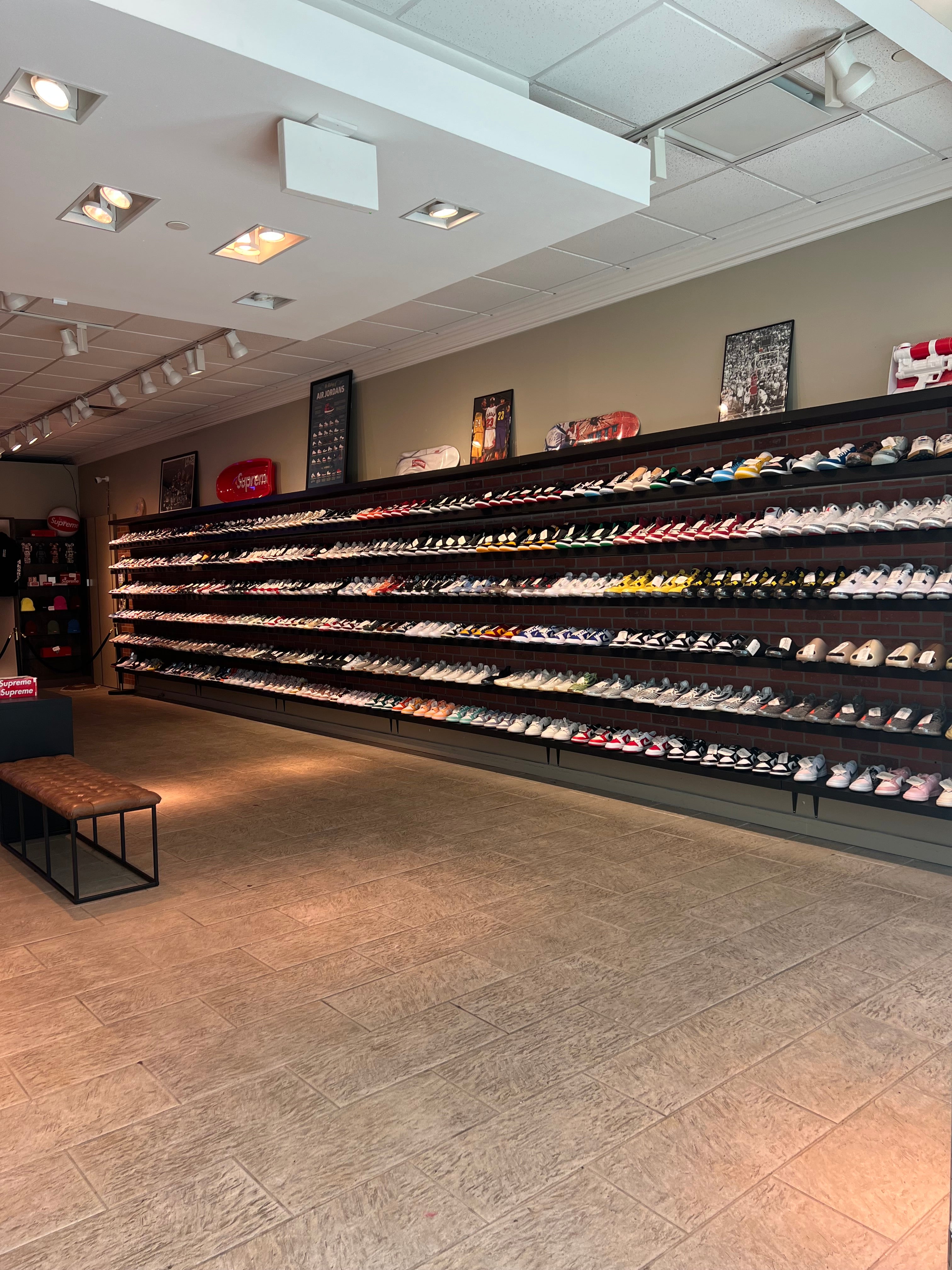 Hype shoe store store