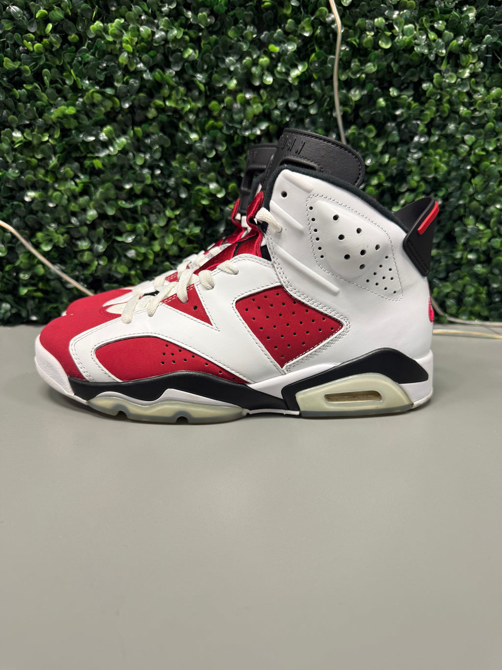 Jordan 6 "Carmine" Size 9 Preowned