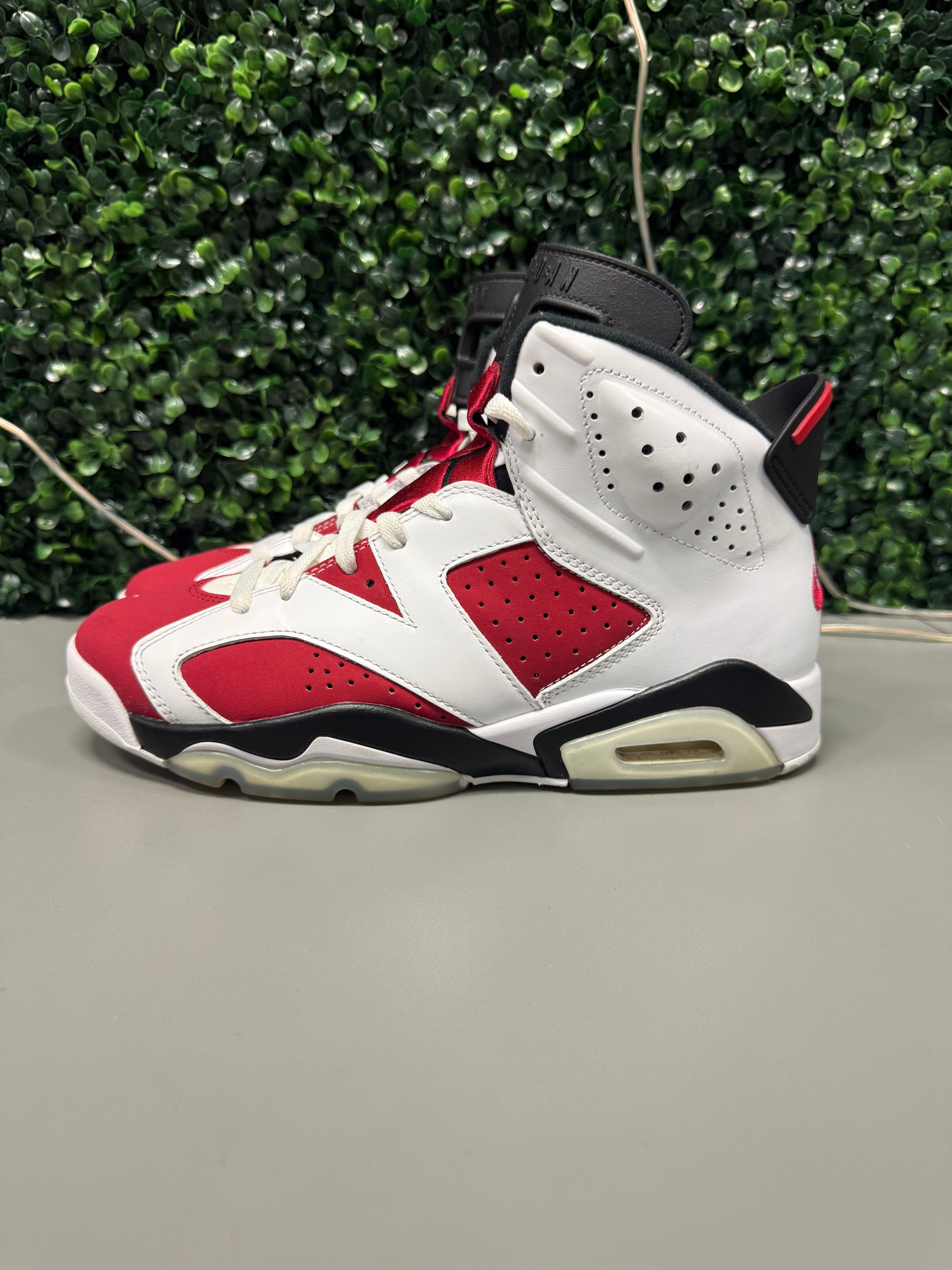 Jordan 6 "Carmine" Size 9 Preowned