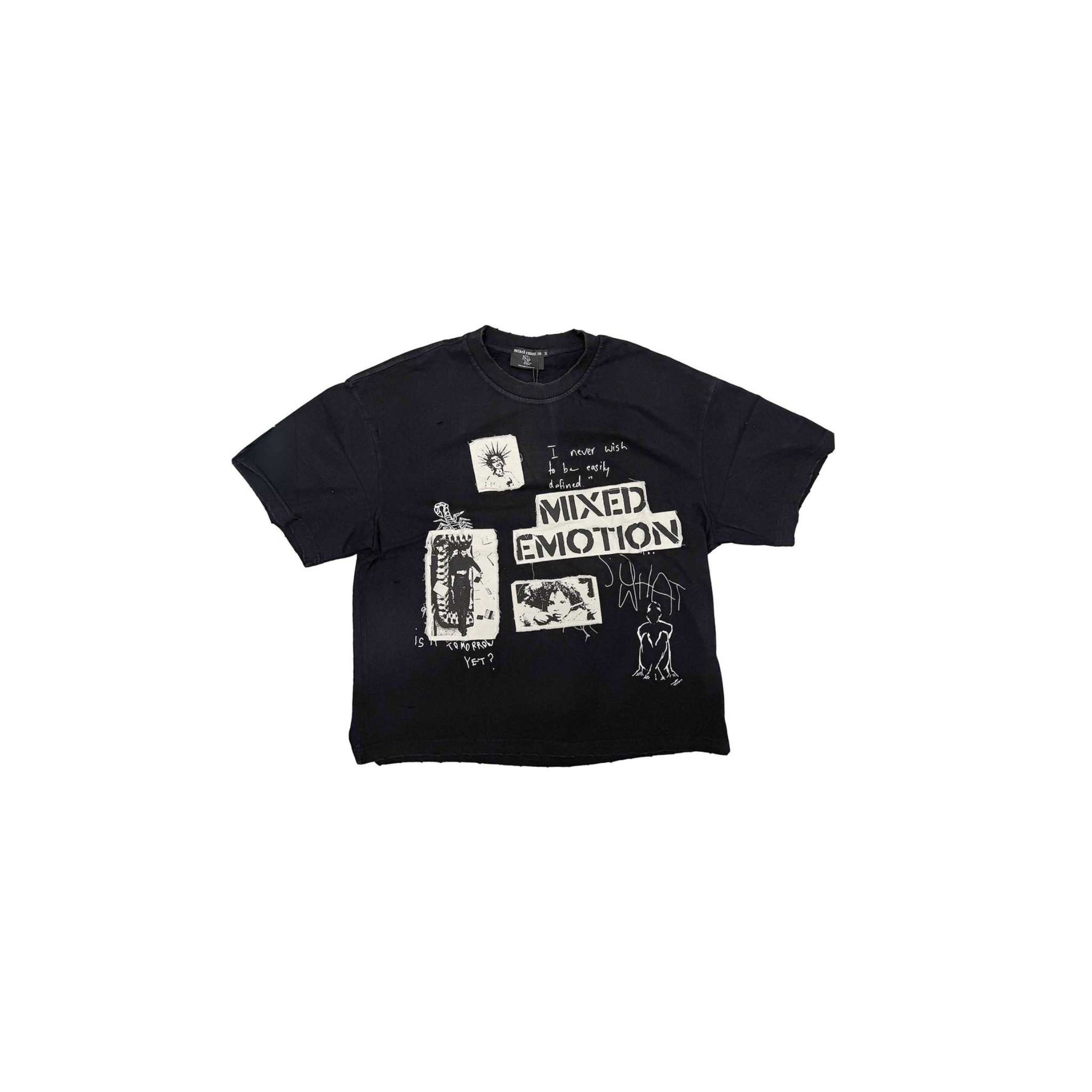 Mixed Emotions Stamped Tee