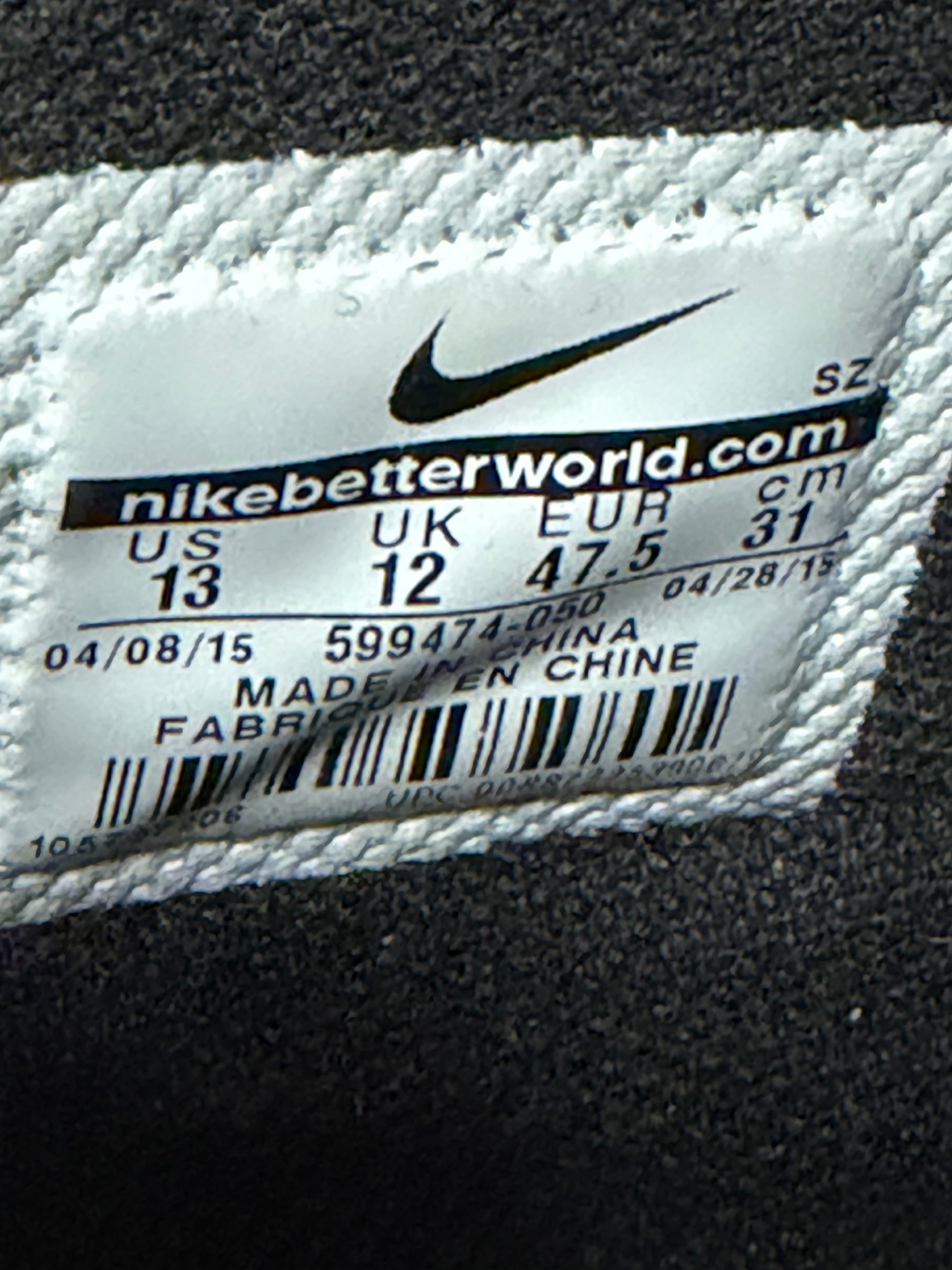 Nike Air Max Goadome " Black" Size 13 Preowned