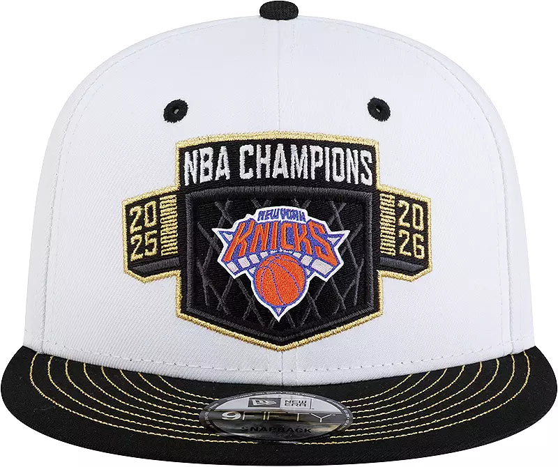 New Era Adult 2026 NBA Champions New York Knicks Locker Room 9Fifty Hat