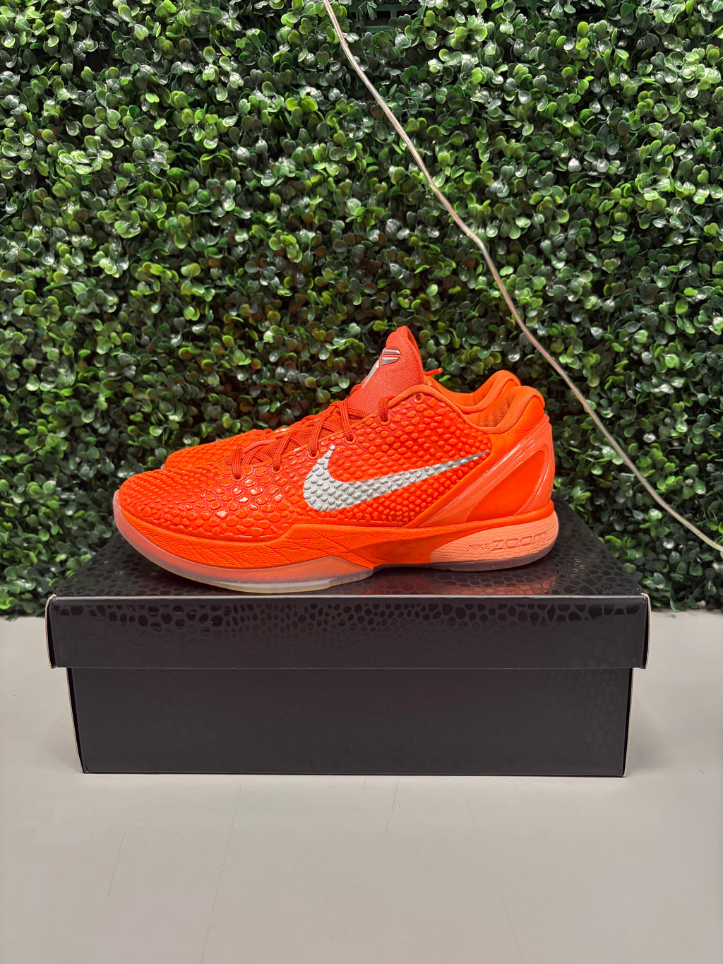 Nike Kobe 6 Protro "Total Orange" Size 8.5 Preowned
