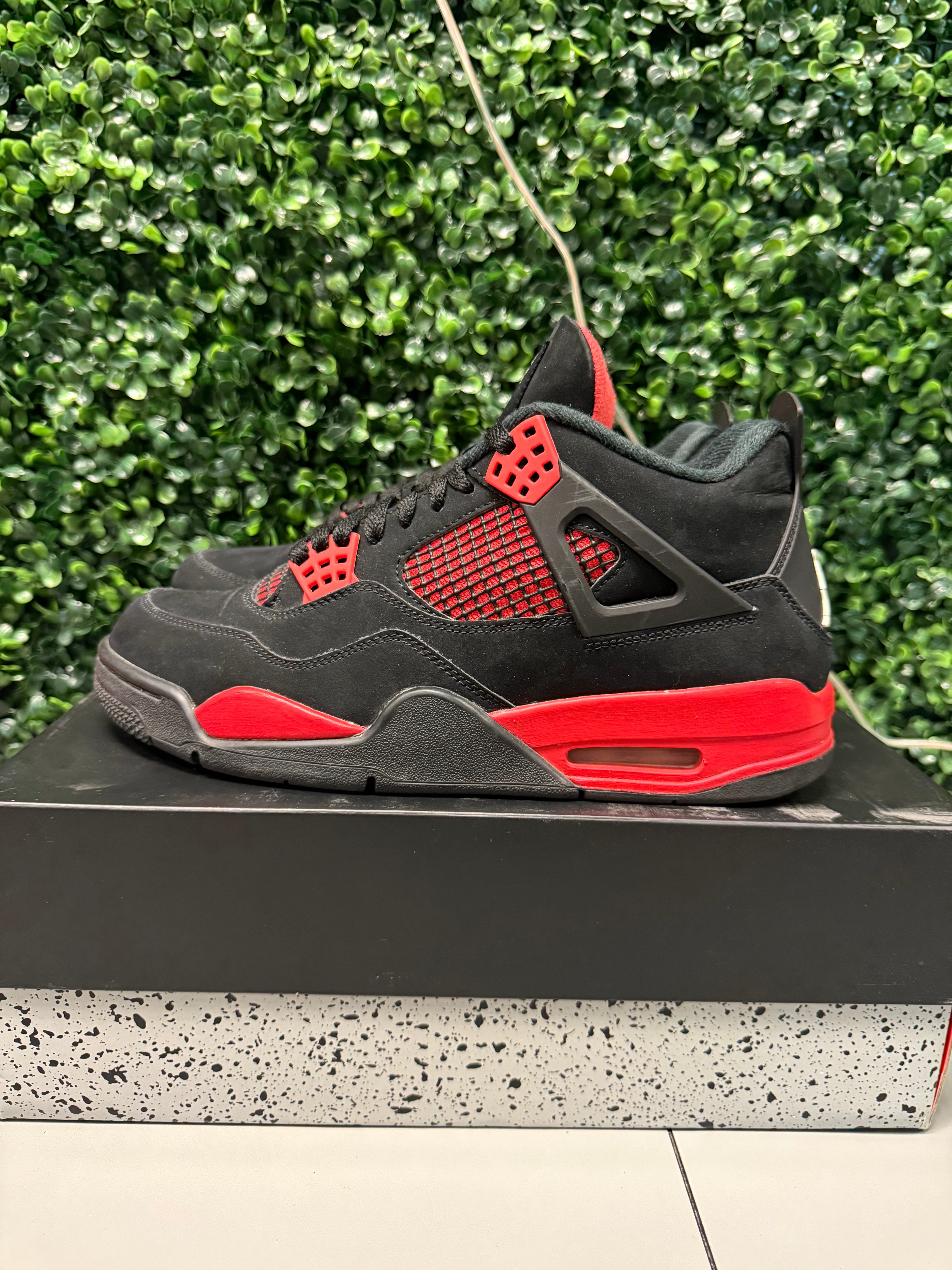 Jordan 4 "Red Thunder" Size 9 Preowned