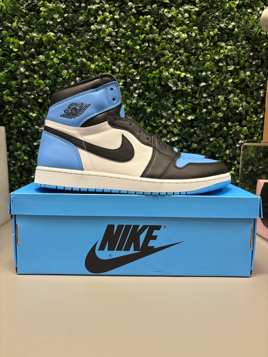 Jordan 1 Retro High OG "UNC Toe" Size 13 Tried On