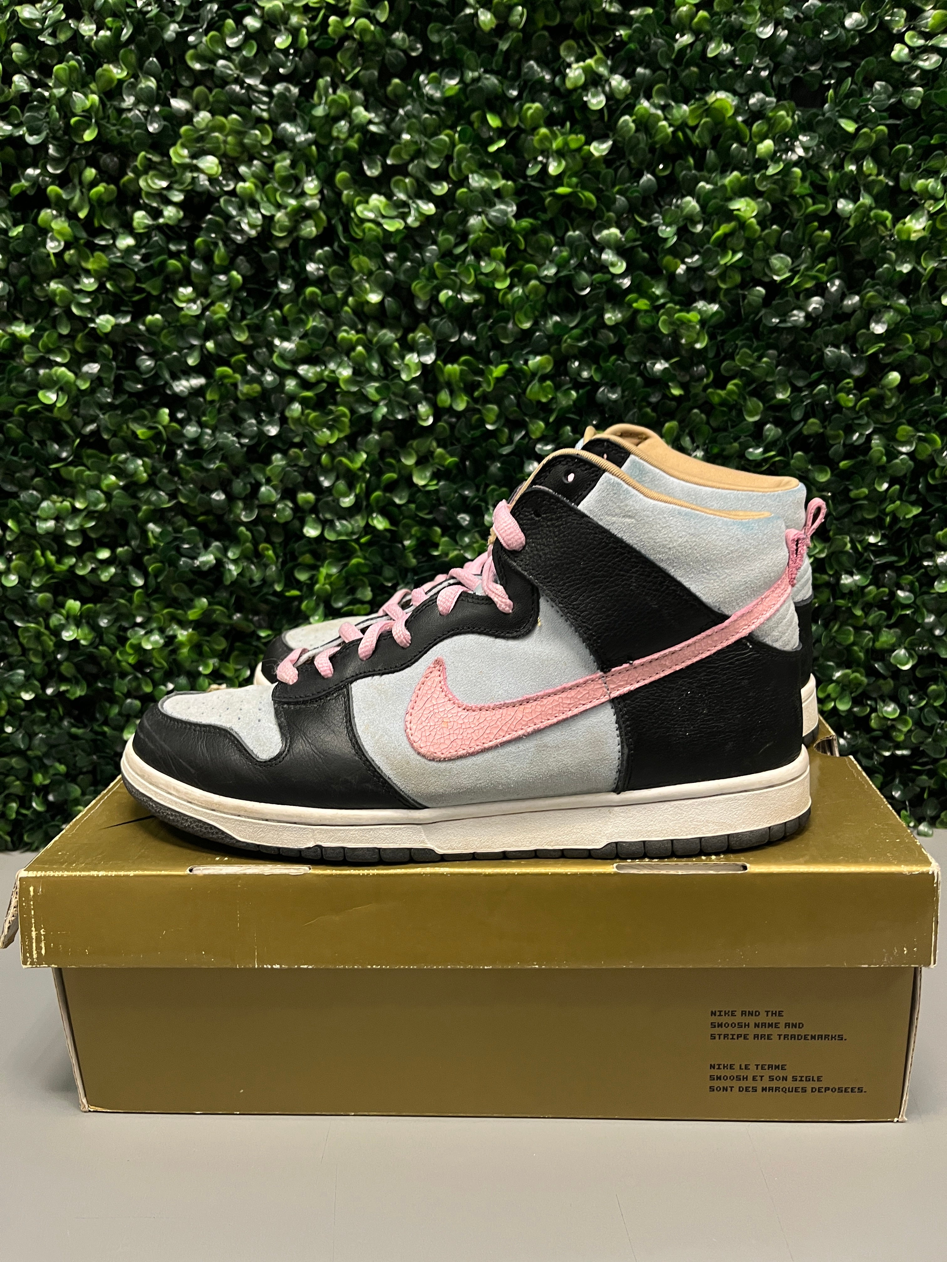 Nike SB Dunk High "Ice Blue Pink" Size 11 Preowned