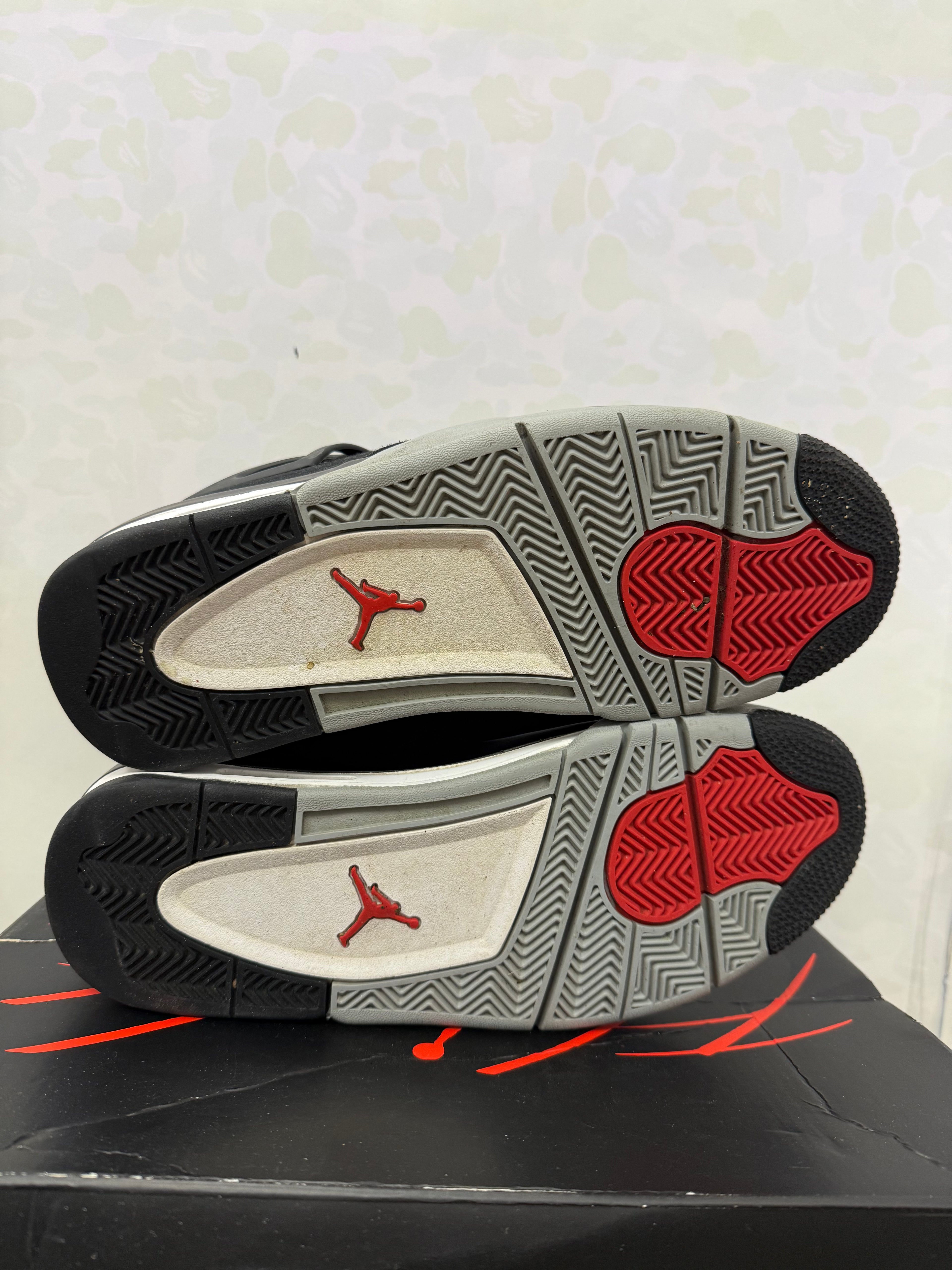 Jordan 4 “Black Canvas” Size 9 Preowned