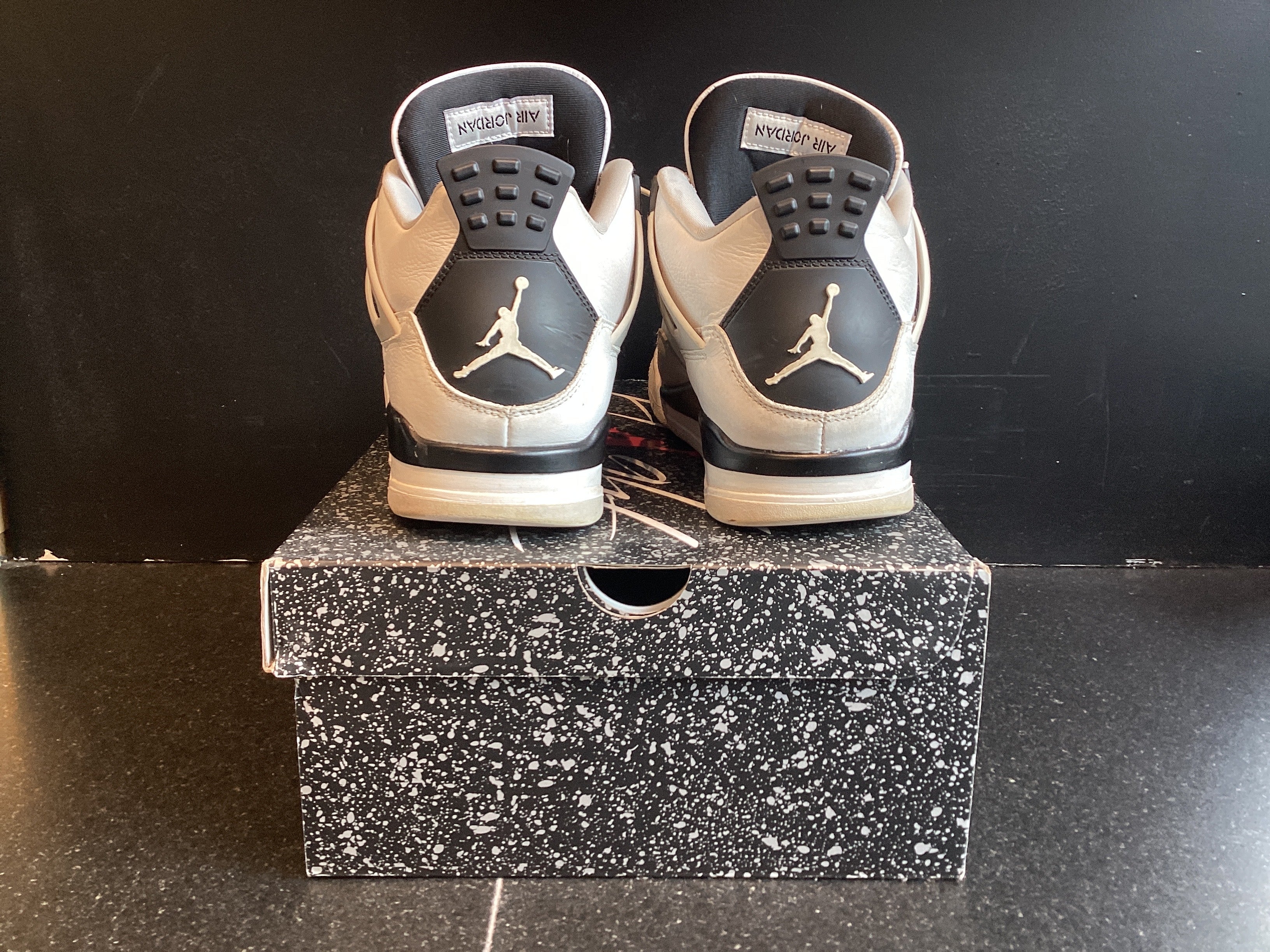Jordan 4 “Military Black” Preowned Size 10.5