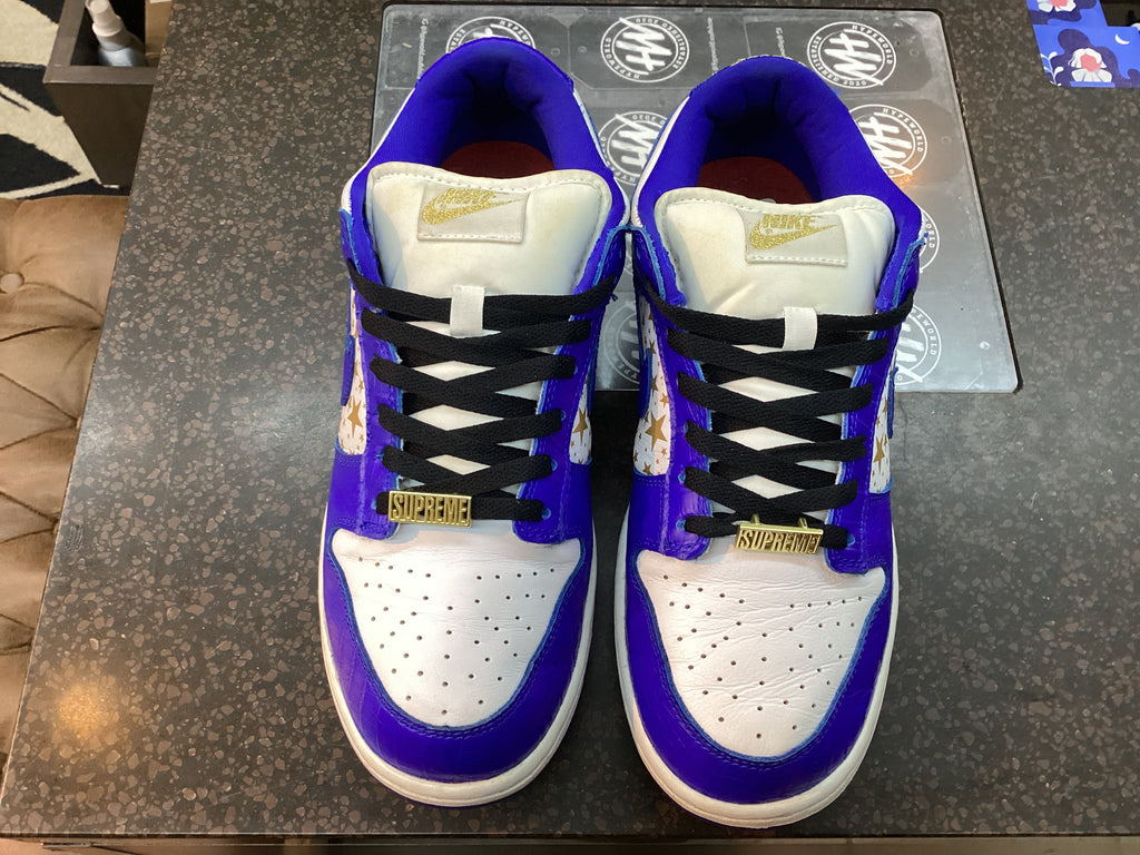 Nike SB Dunk Low x Supreme “Hyper Royal” Preowned Size 8 No Box