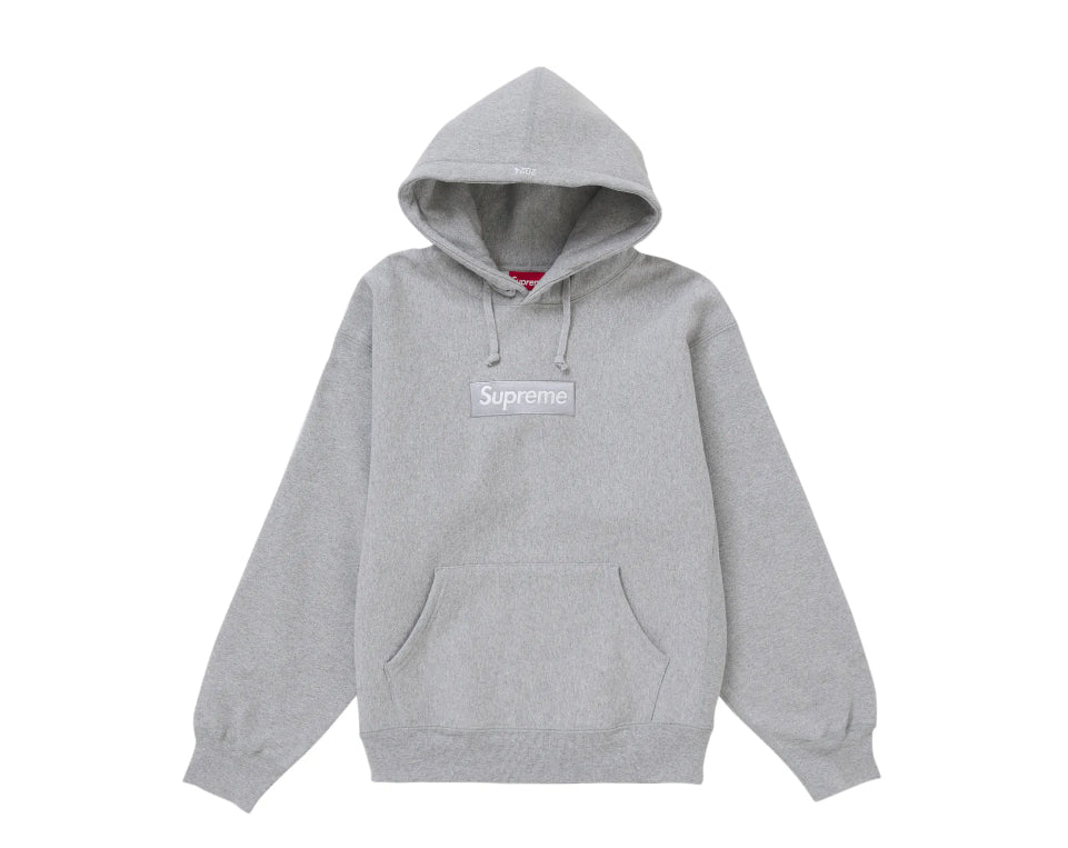 Supreme Box Logo Hooded
Sweatshirt (FW24) Heather Grey
