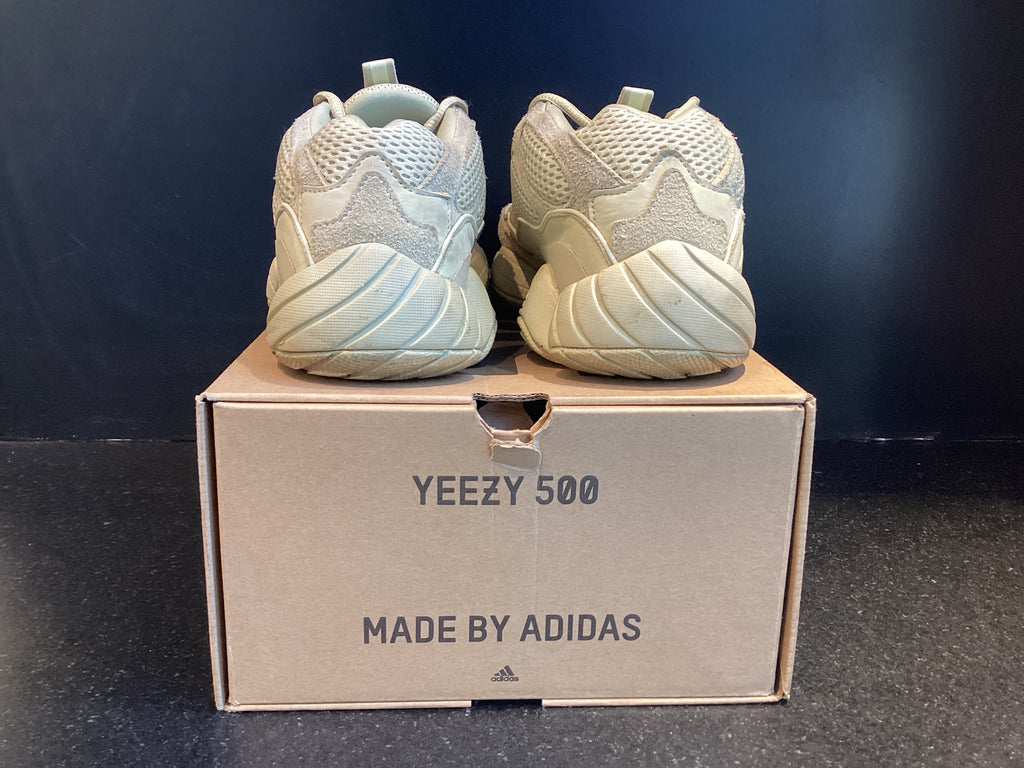 Yeezy 500 “Super Moon Yellow” Preowned Size 9 Rep Box