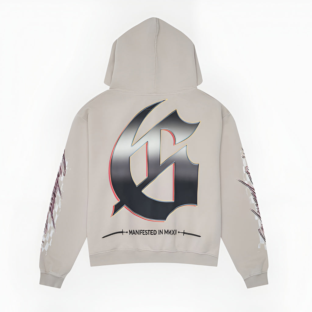 GodSpeed Le Denier Hoodie (Stone Grey)