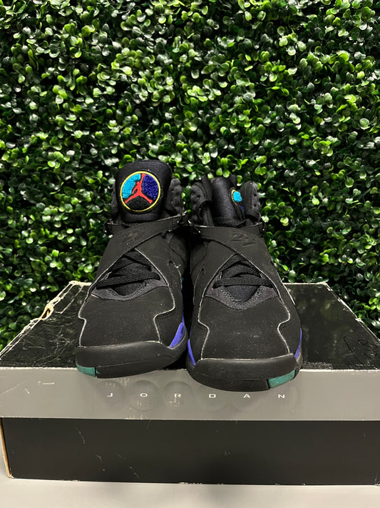 Jordan 8 "Aqua" Size 10.5 Preowned