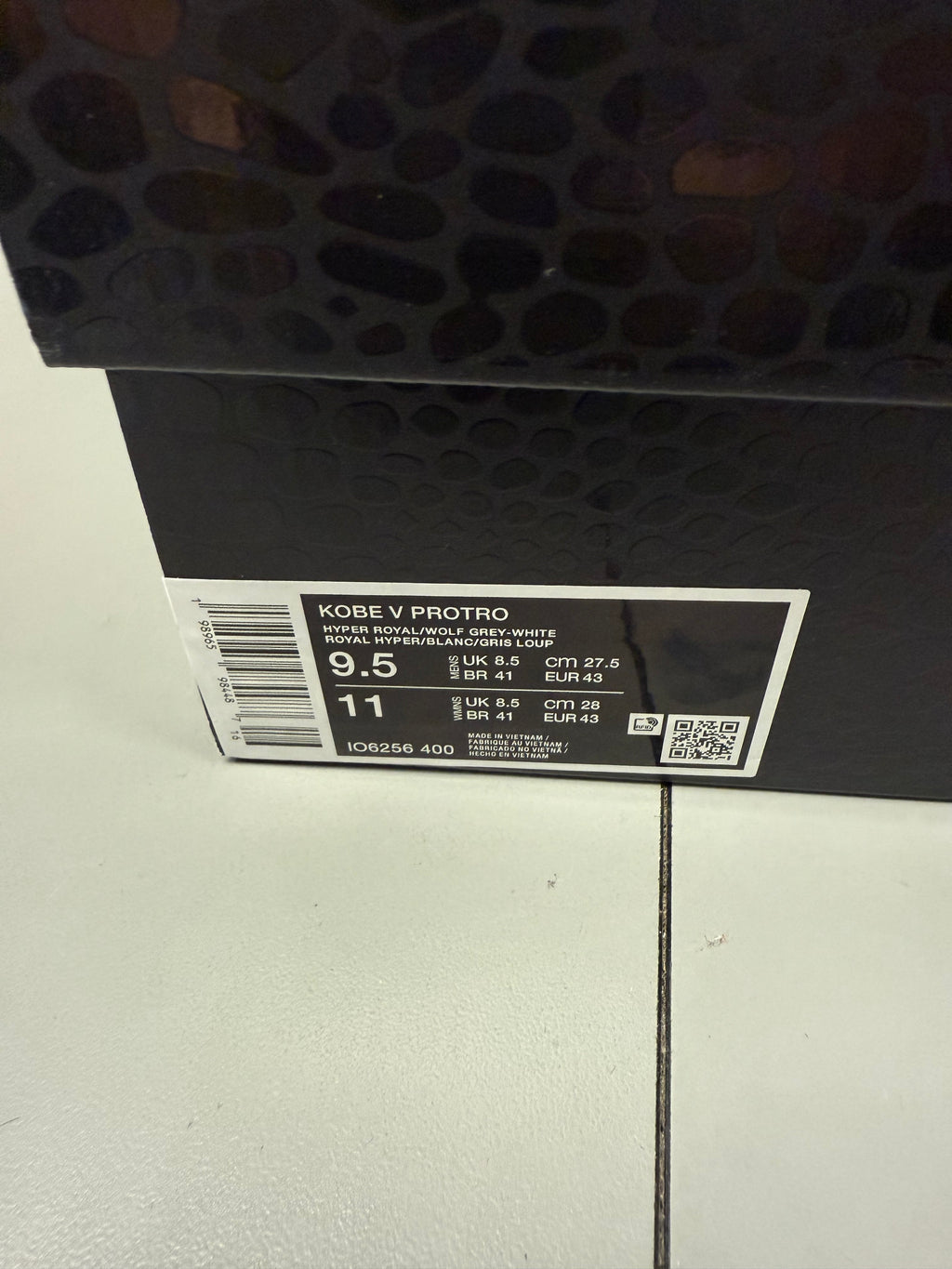Nike Kobe 5 Protro "Dodgers" Size 9.5 Preowned