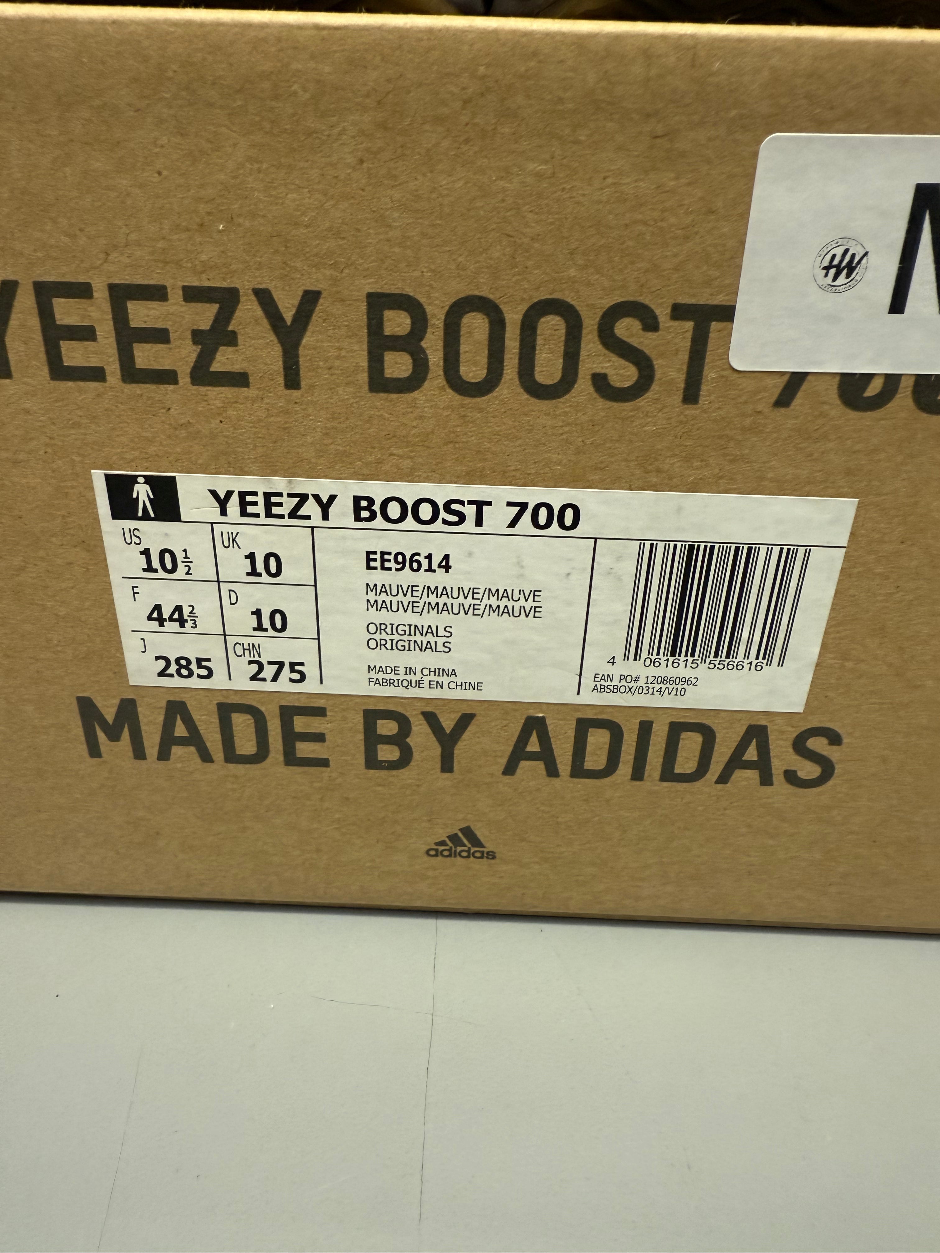 Adidas Yeezy Boost 700 "Mauve" Size 10.5 Preowned