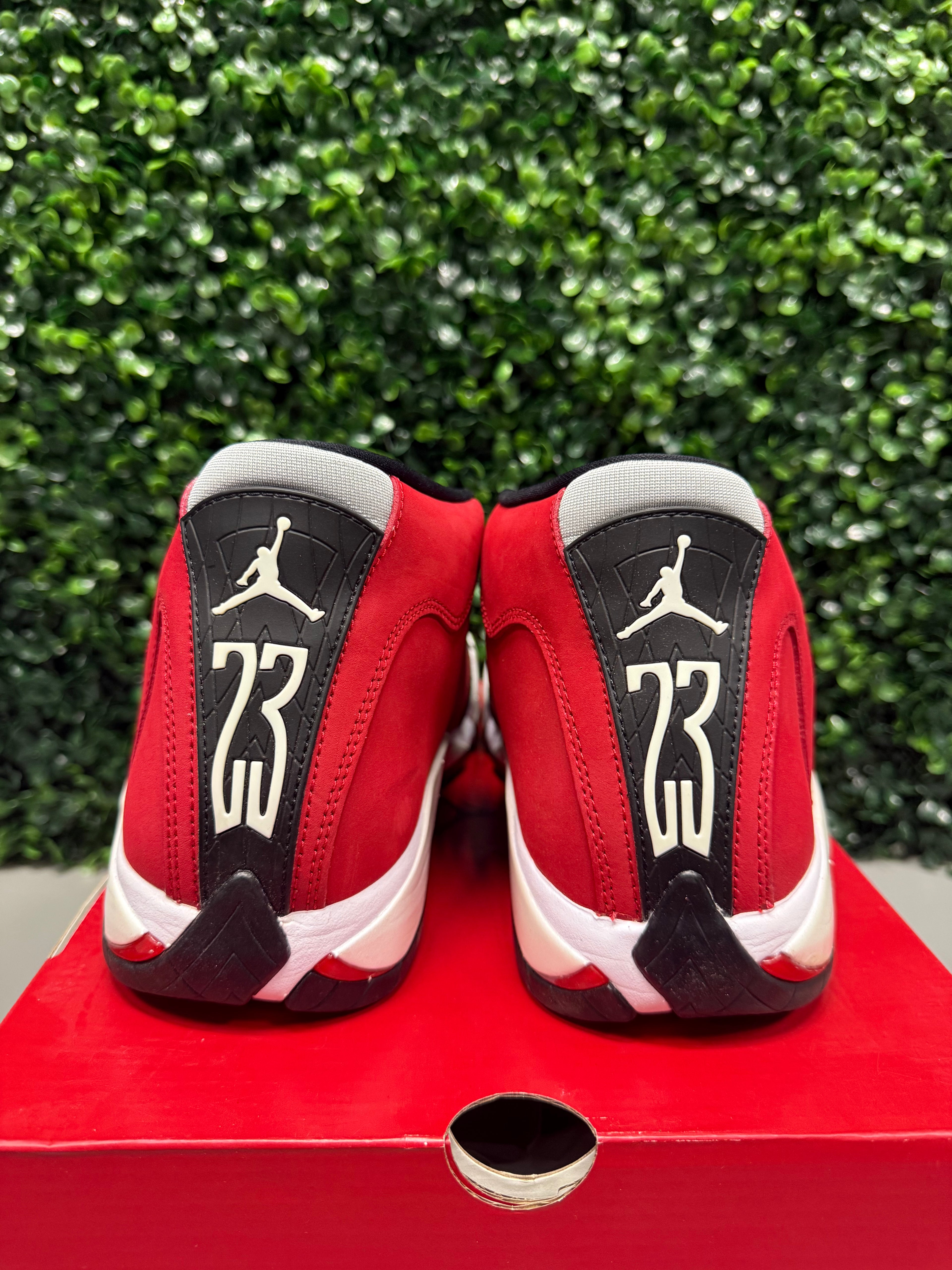 Jordan 14 "Gym Red Toro" Size 10.5 Preowned
