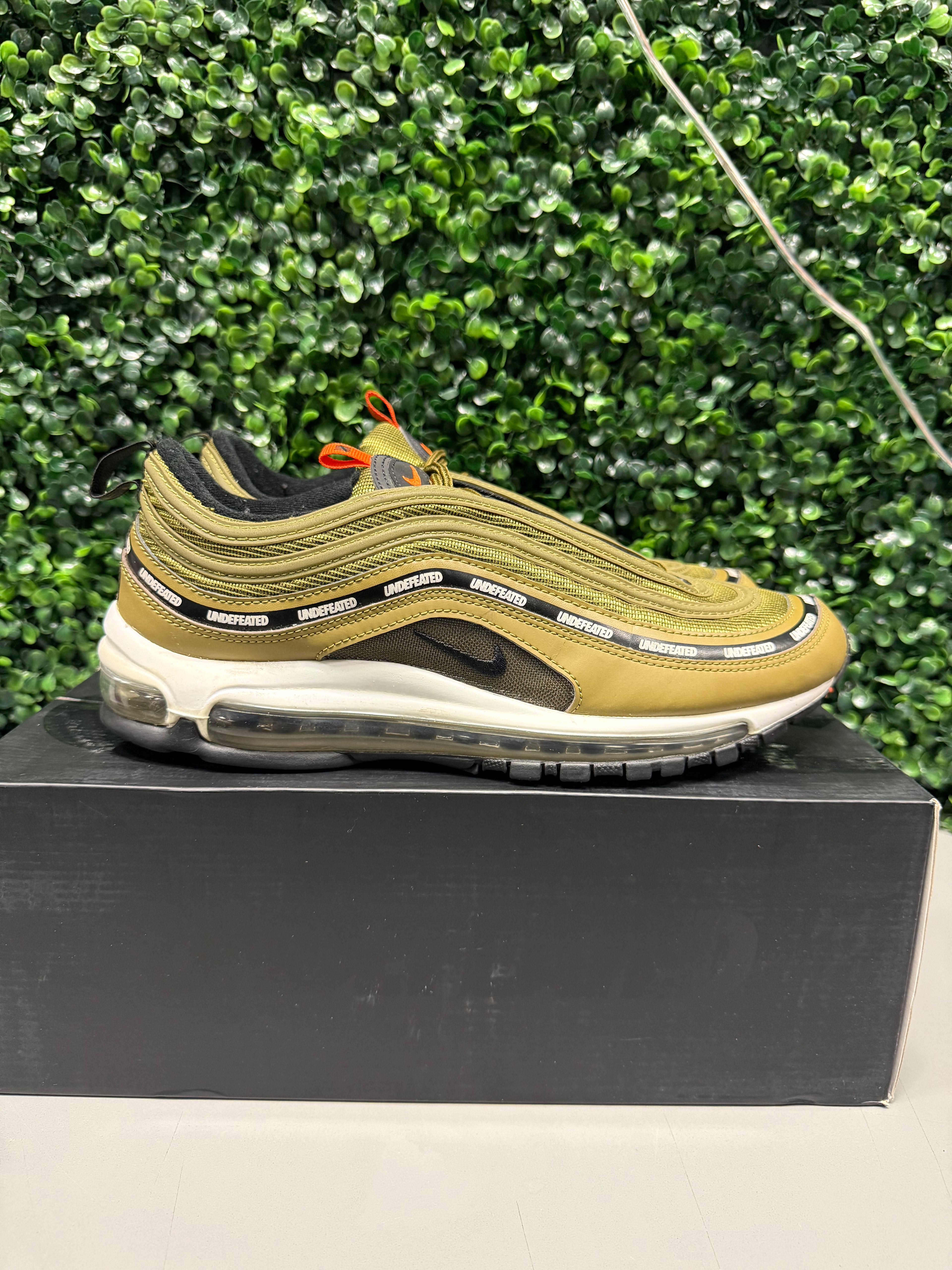Nike Air Max 97 “Undefeated Militia Green (2020)" Size 9.5 Preowned