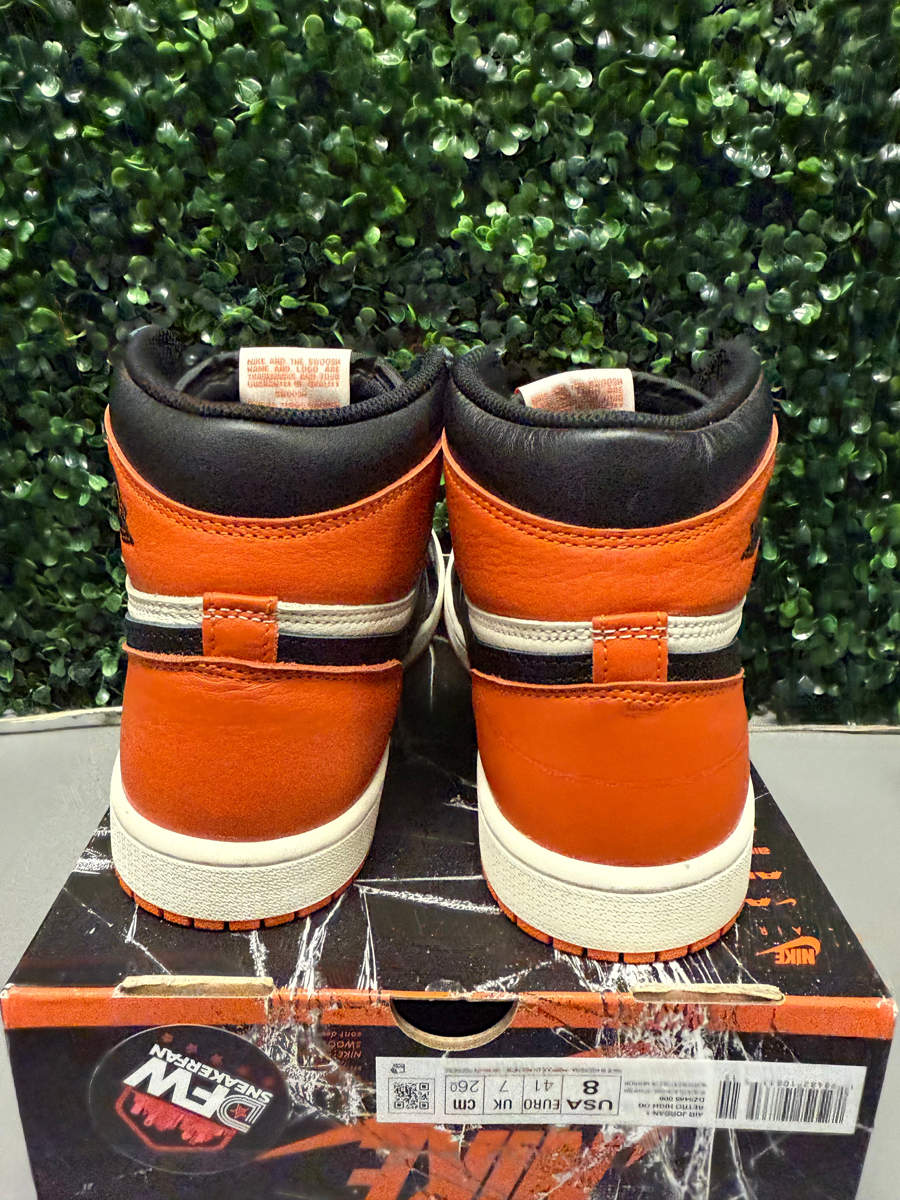 Jordan 1 High "Shattered Backboard" (2025) Size 8 Preowned