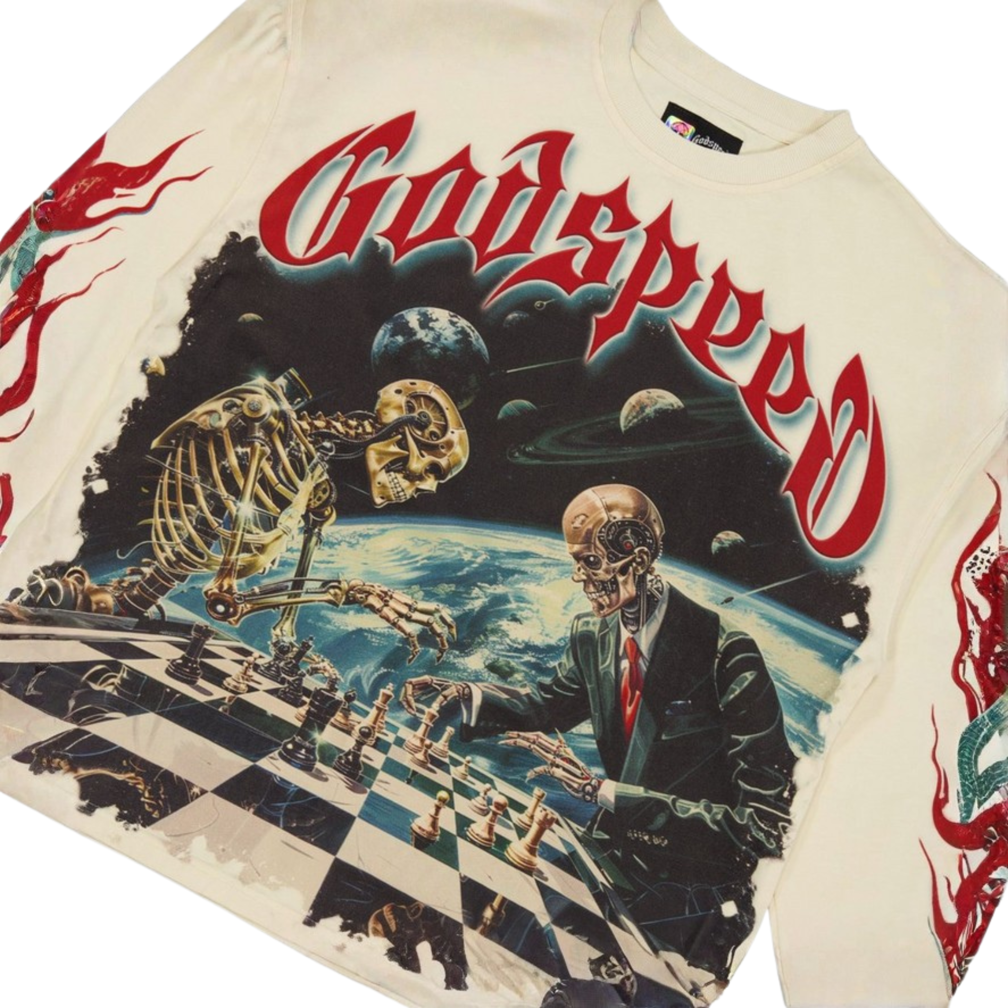 GodSpeed "Checkmate" LS (Bone)