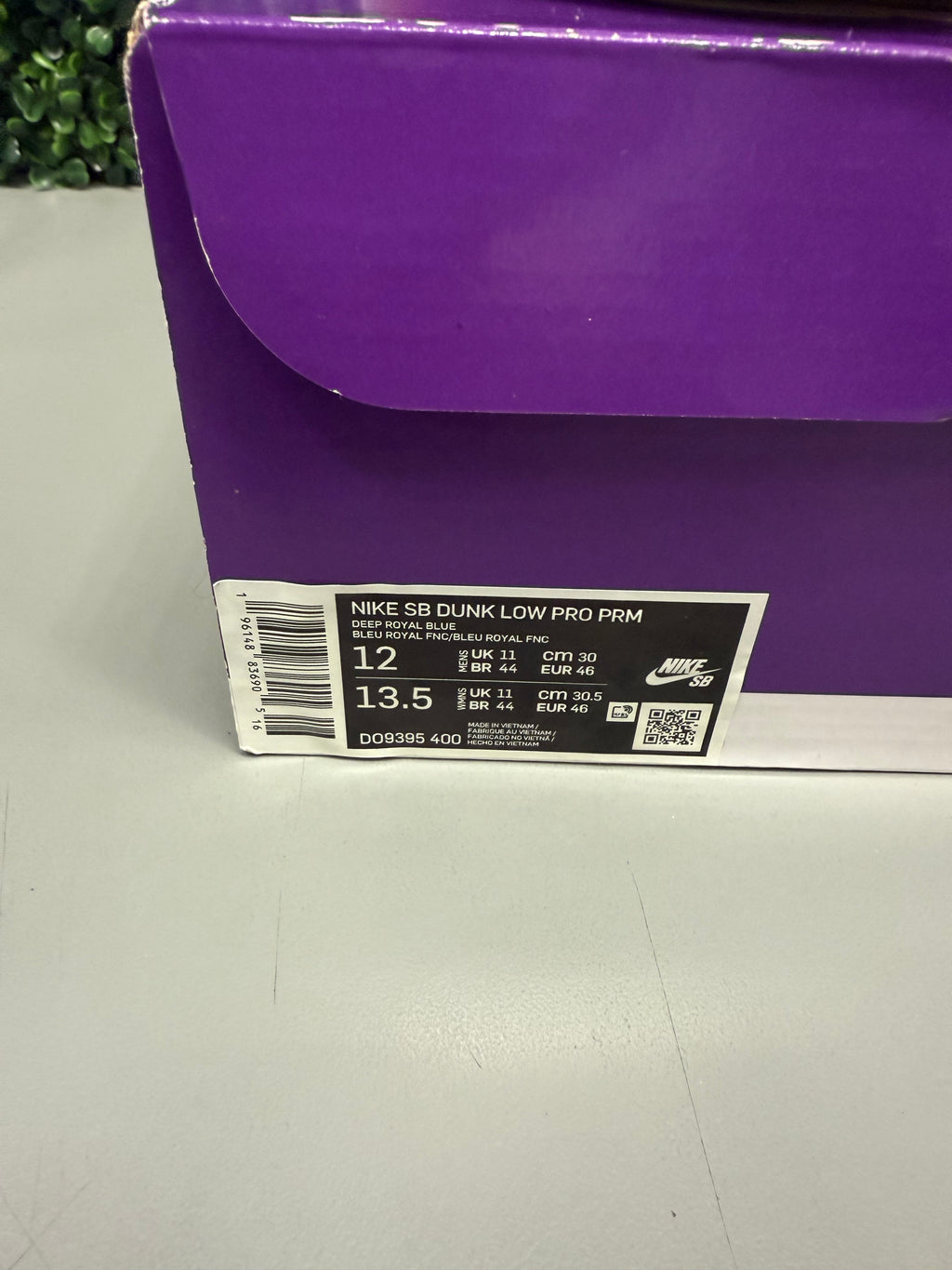 Nike SB Dunk Low "LA Dodgers" Size 12 Preowned