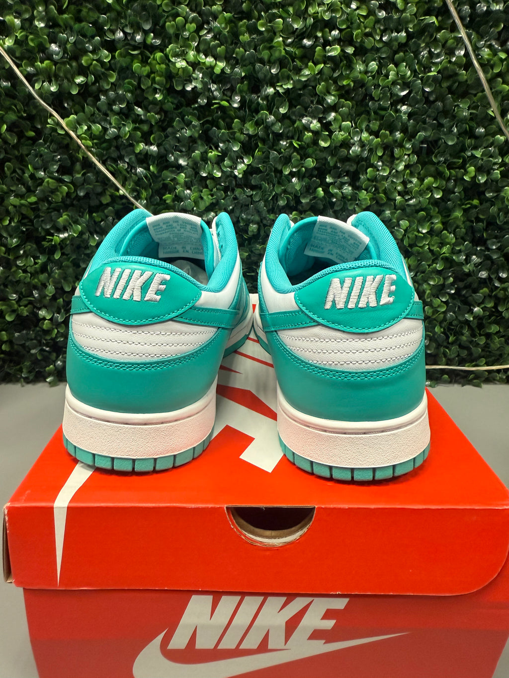 Nike Dunk Low “Clear Jade" Size 13 Preowned