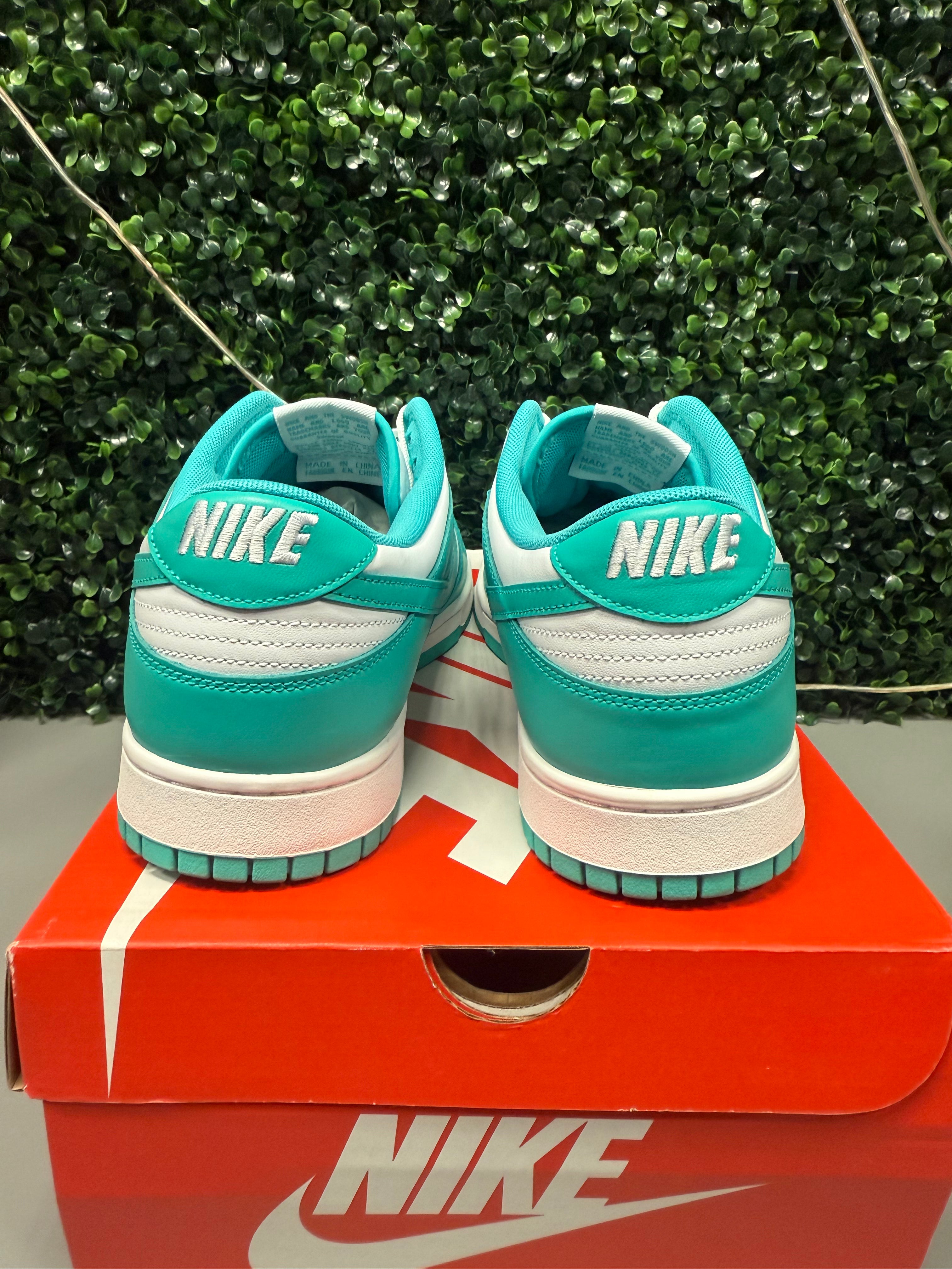Nike Dunk Low “Clear Jade" Size 13 Preowned