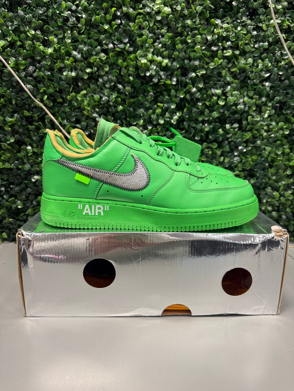 Nike Air Force 1 Low X Off-White "Brooklyn" Size 10.5 Preowned