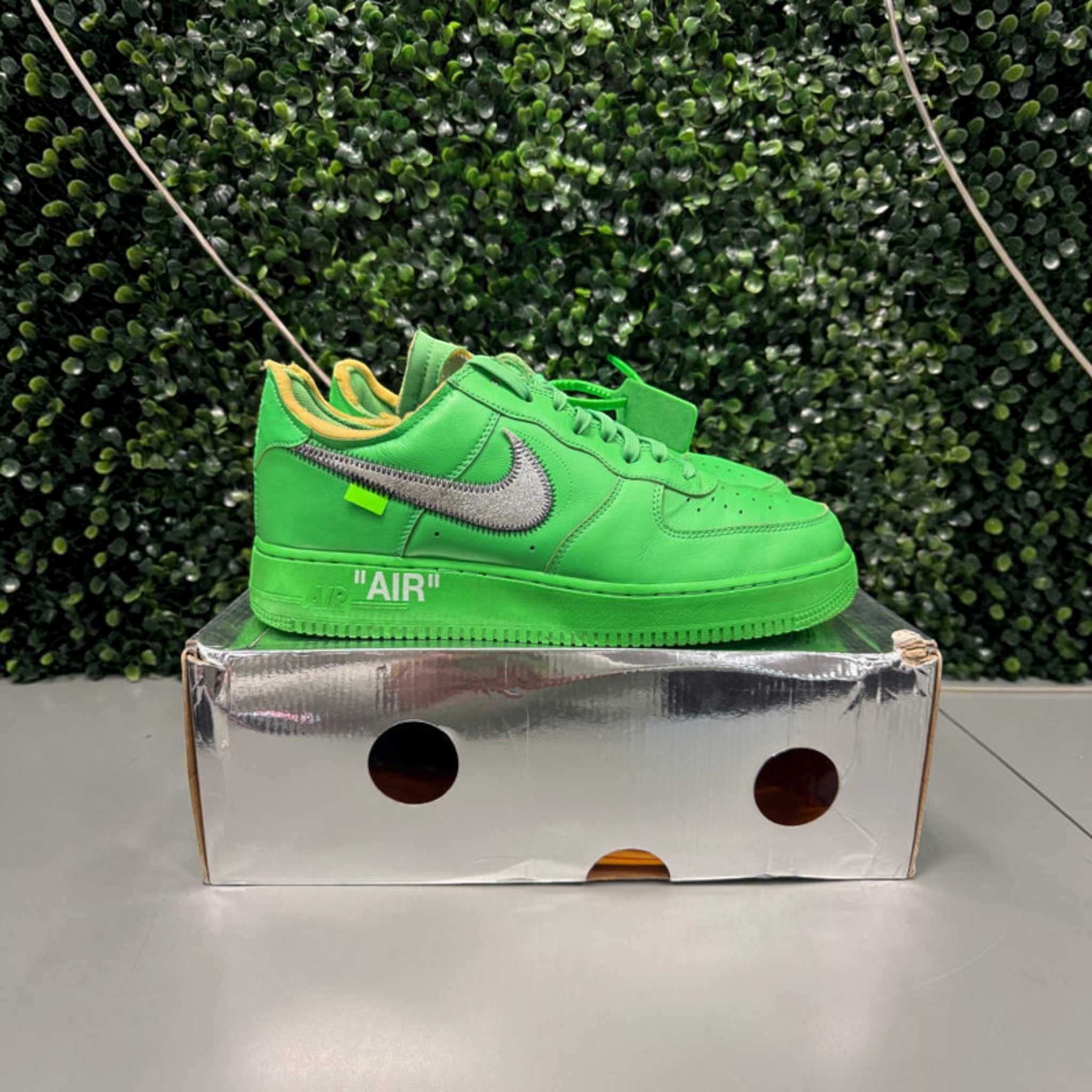 Nike Air Force 1 Low X Off-White "Brooklyn" Size 10.5 Preowned