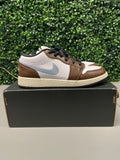 Jordan 1 Low "Mocha Blue Grey" (GS) Size 6.5Y Preowned