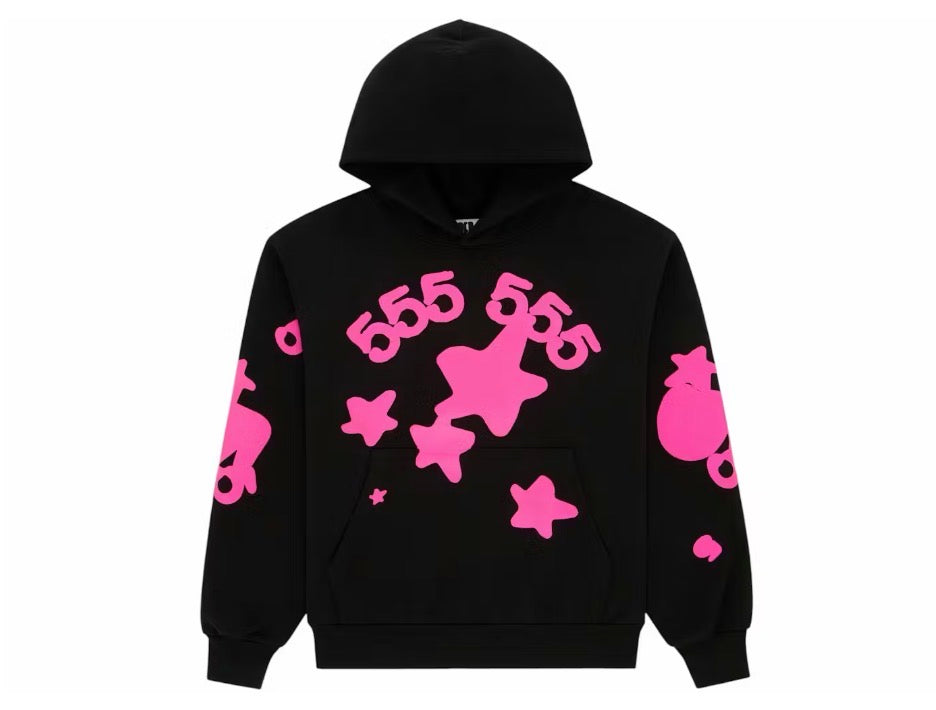 Sp5der Beluga Angel Number Hoodie
Black