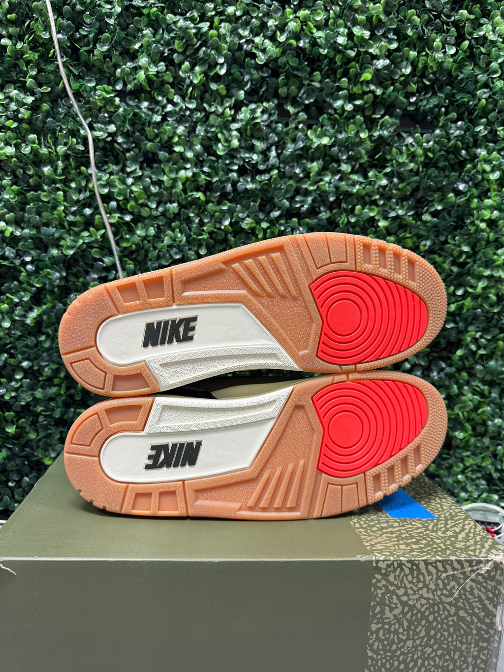Jordan 3 “Olive” Size 13 Tried On