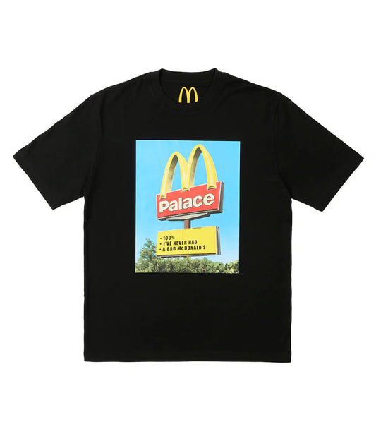 Palace x McDonalds T-Shirt “Black”