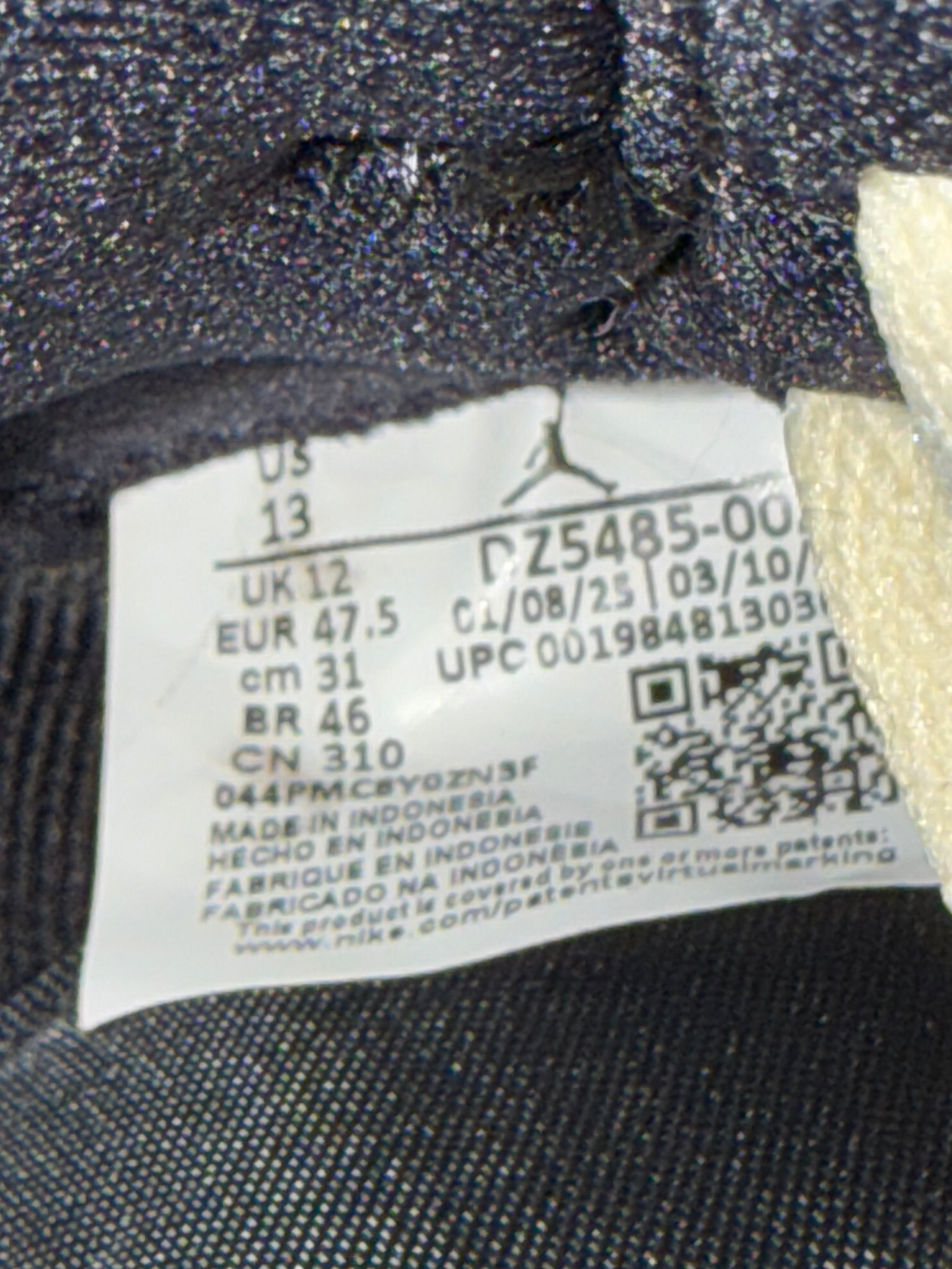 Jordan 1 High "Self Expression" Size 13 Preowned