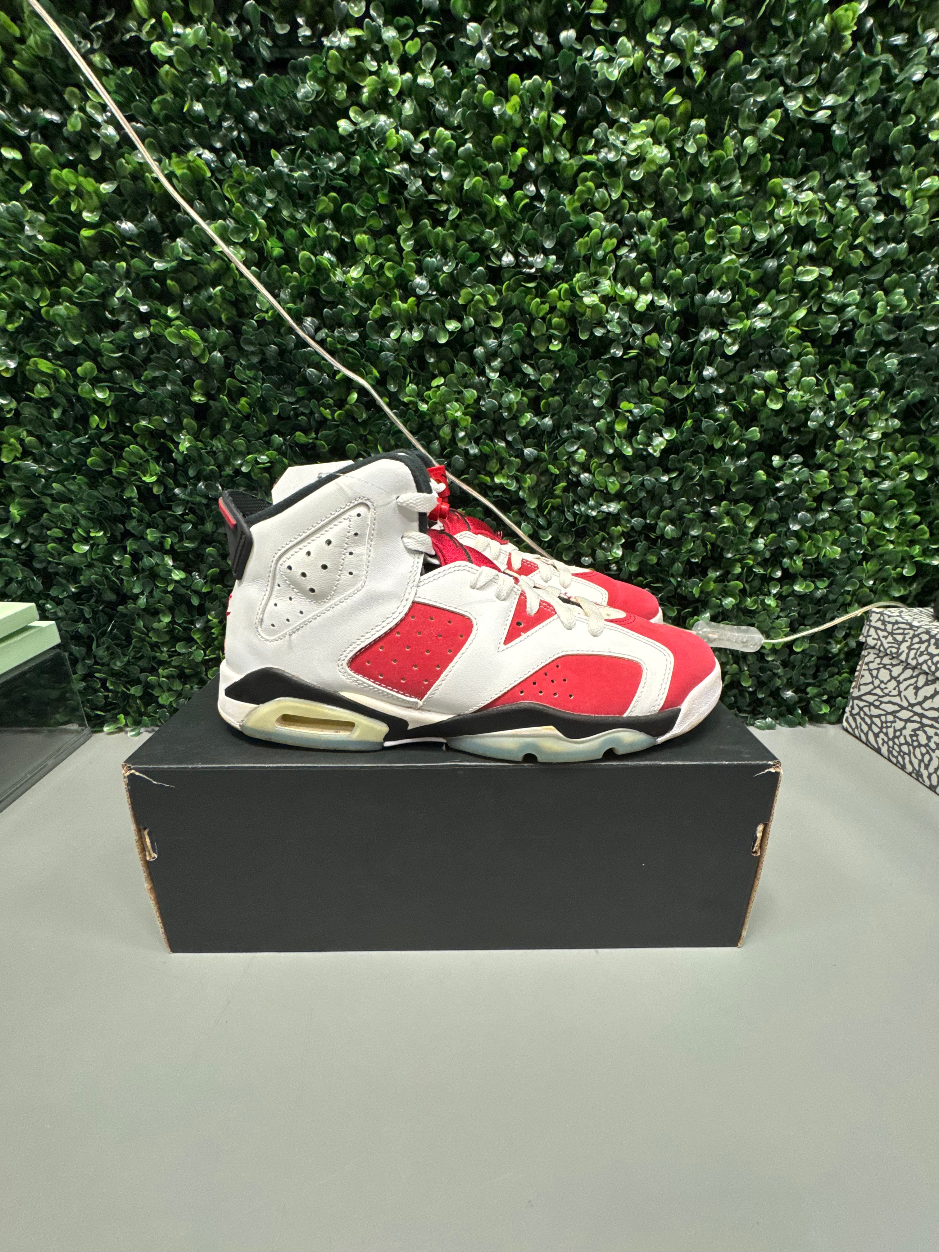 Jordan 6 "Carmine" Size 7Y Preowned