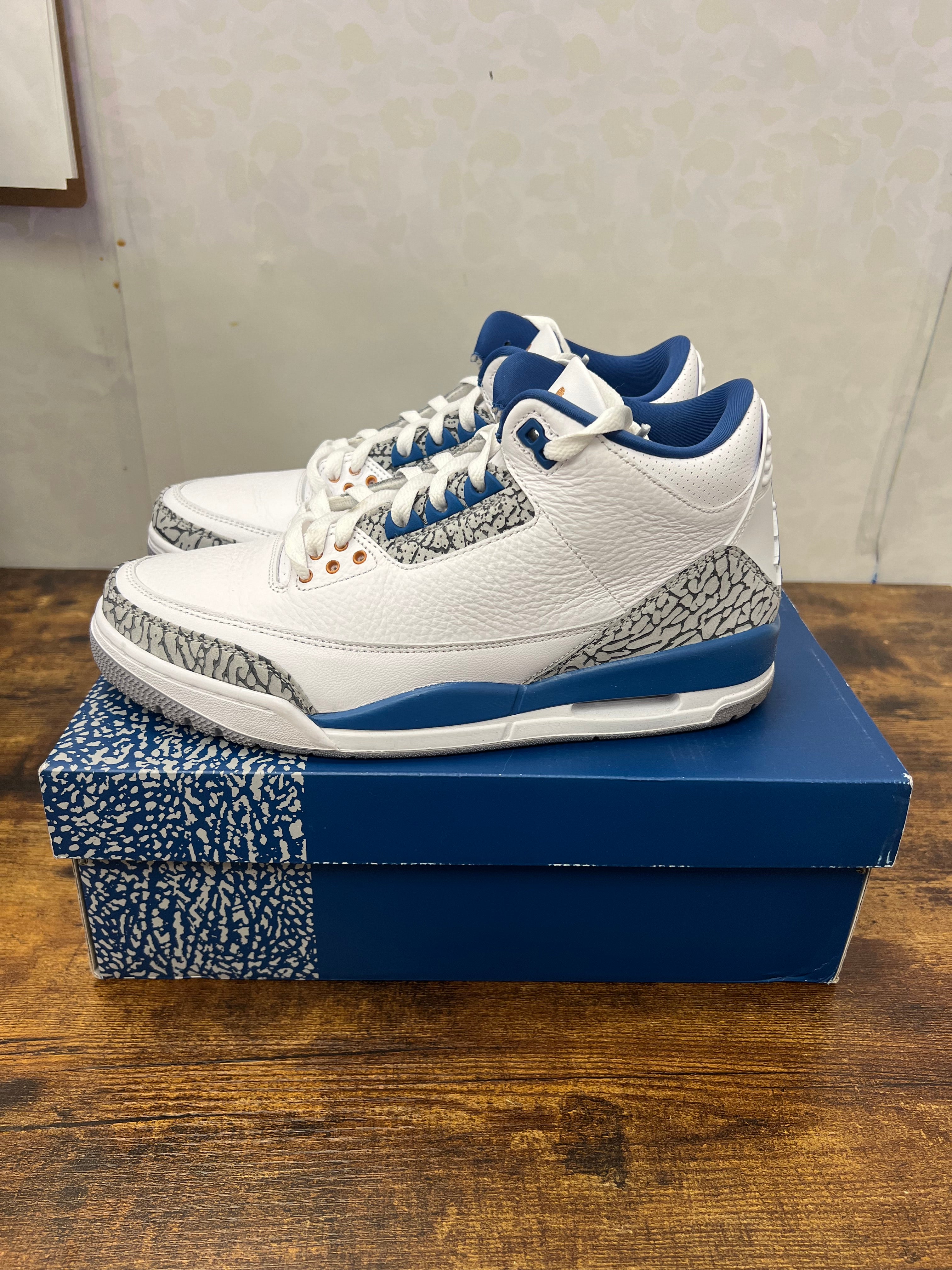 Jordan 3 “Wizards” Size 10M Preowned