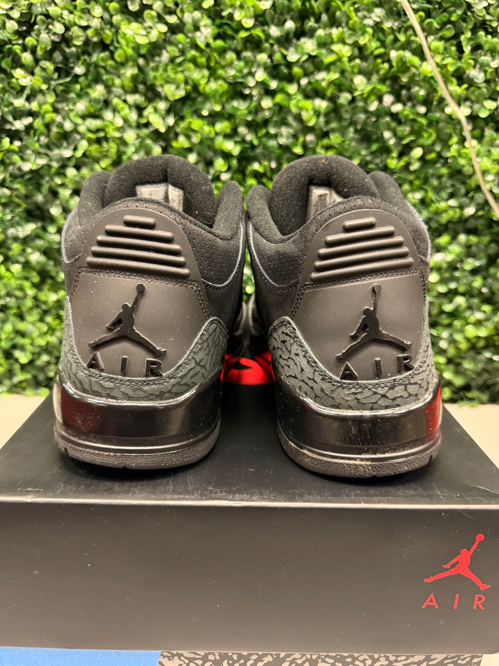 Jordan 3 "Black Cat" Size 11 Preowned