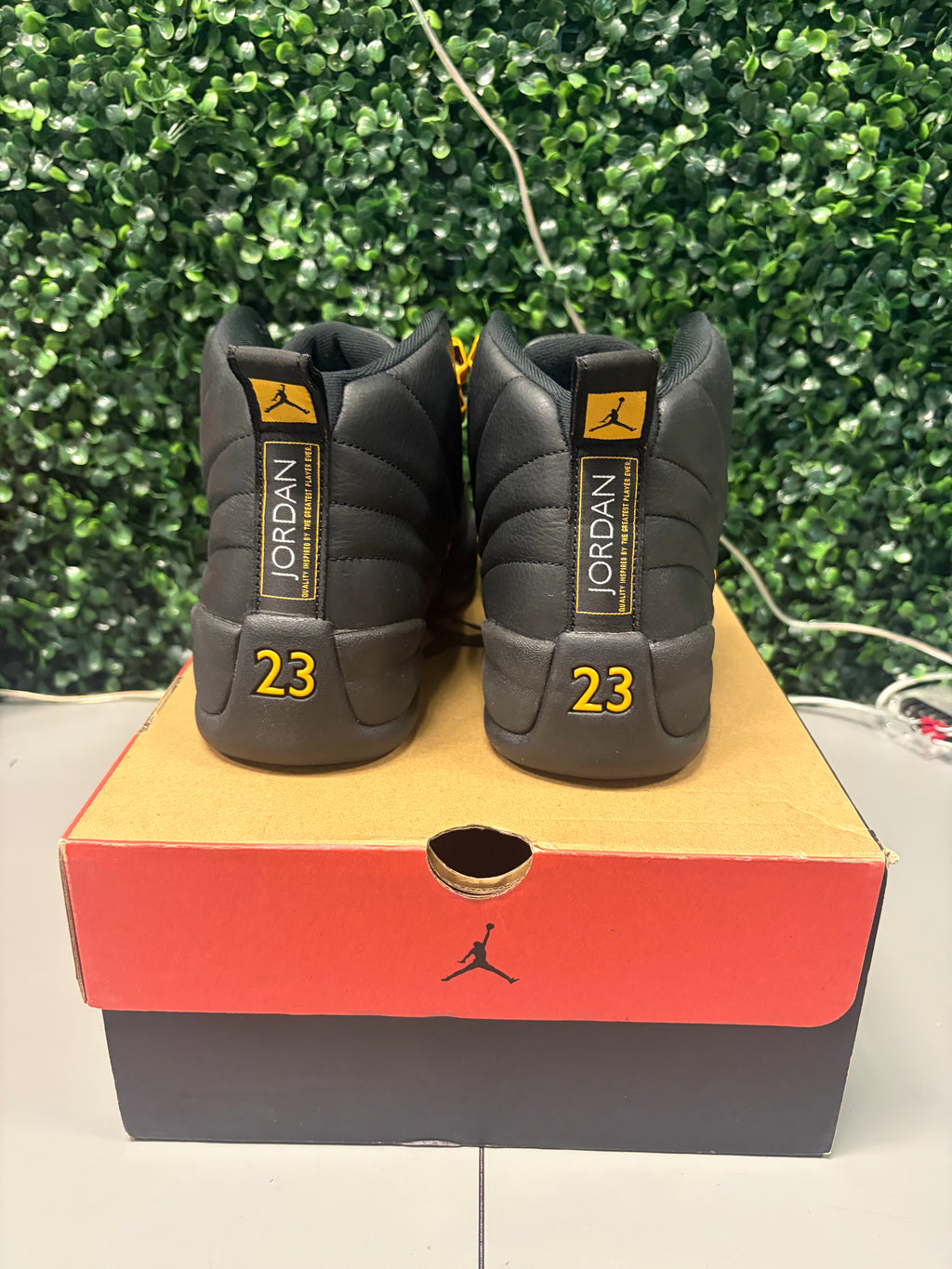 Jordan 12 "Black Taxi" Size 9.5 Preowned