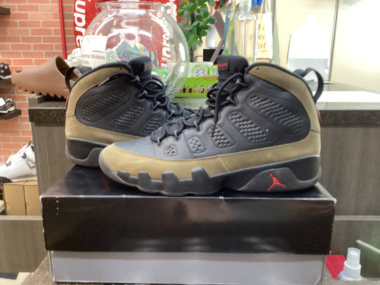 Jordan 9 “Olive” Pre Owned Size 12