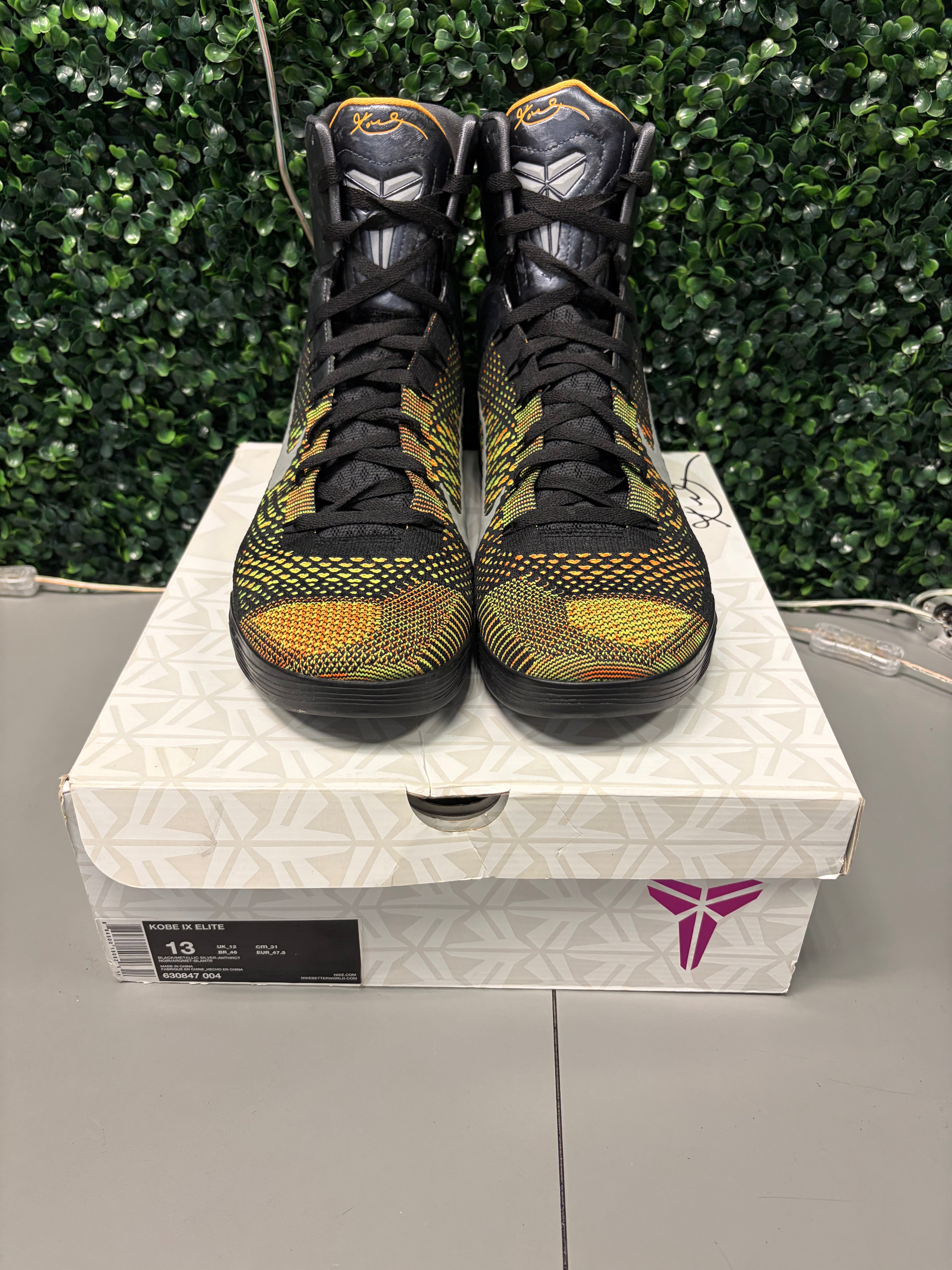 Nike Kobe 9 Elite "Inspiration" Size 13 Preowned