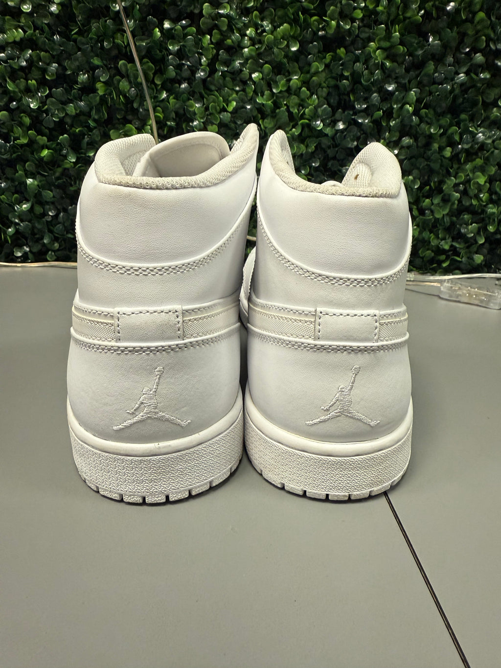 Jordan 1 Mid "Triple White" Size 13 Preowned