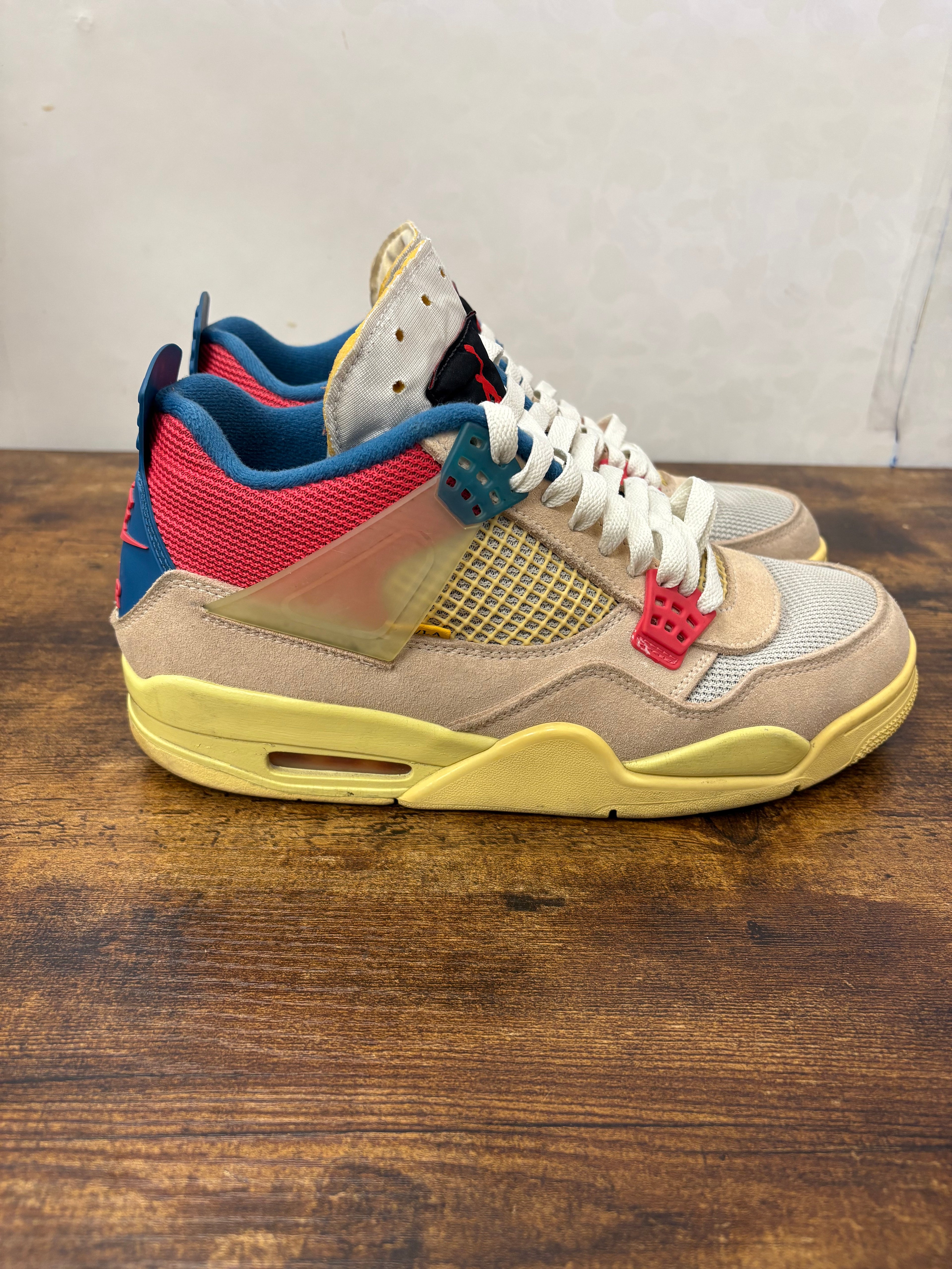 Jordan 4 Union “Guava Ice” Preowned Size 10 No Box