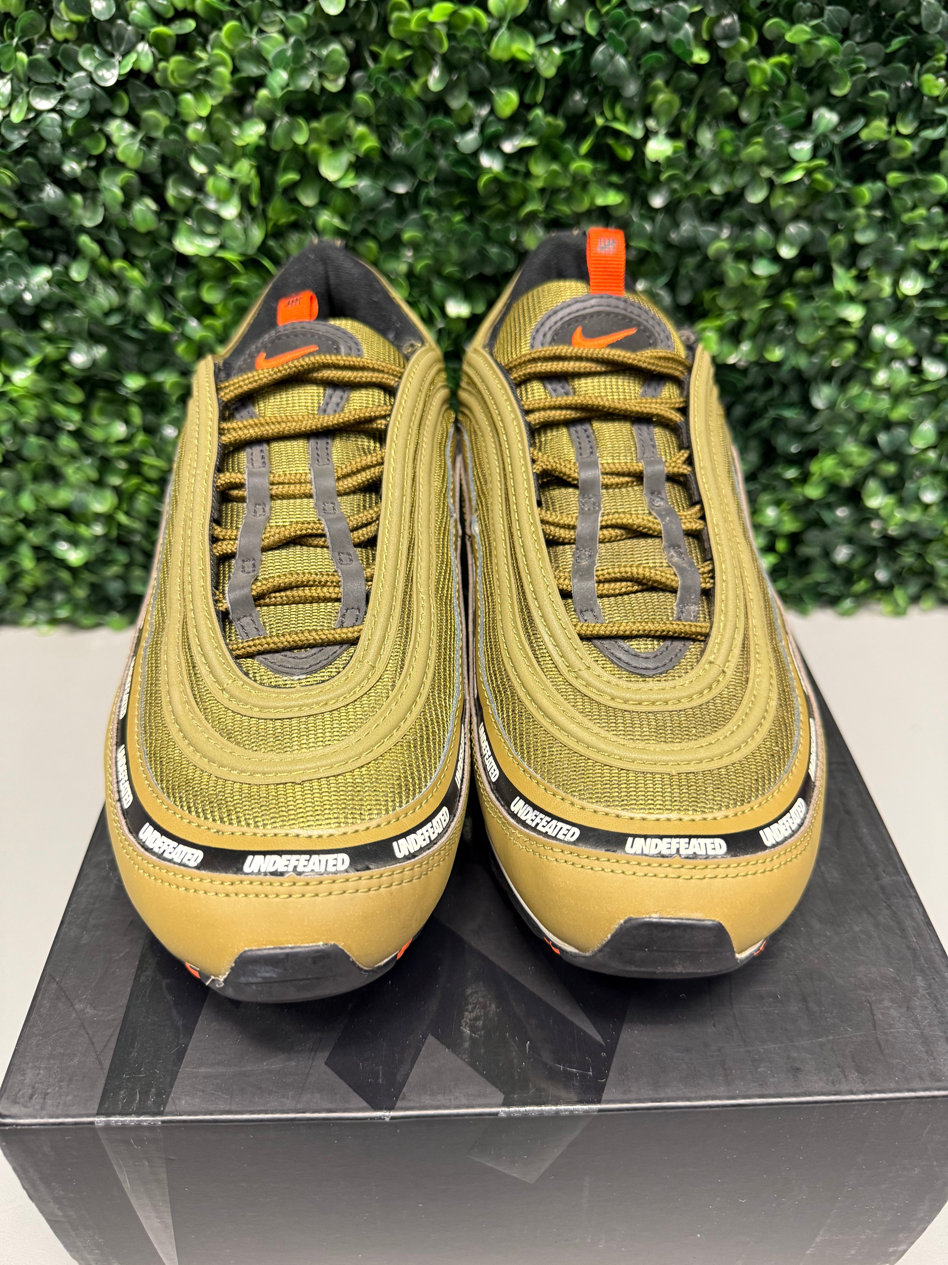 Nike Air Max 97 “Undefeated Militia Green (2020)" Size 9.5 Preowned